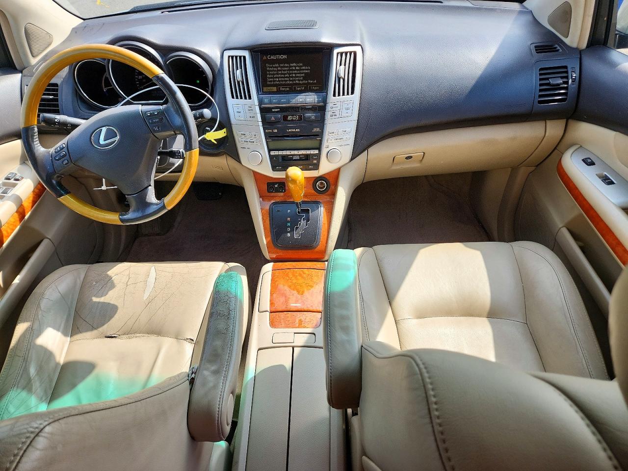 2007 Lexus Rx 400h Red vin: JTJHW31U372009517