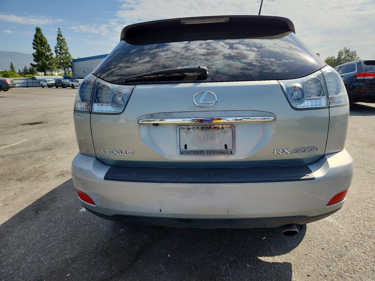 2007 Lexus Rx 400h Red vin: JTJHW31U372009517