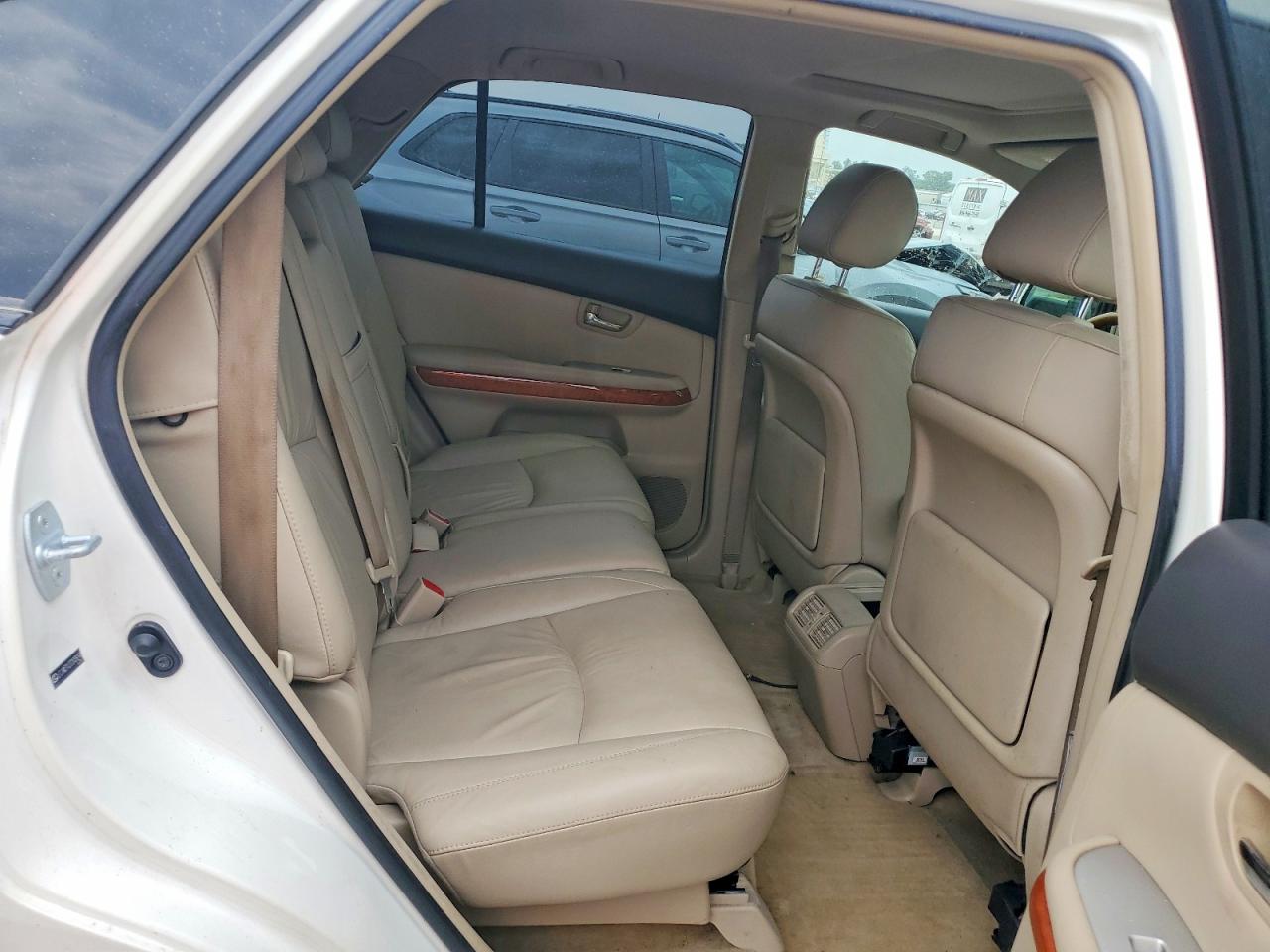 2007 Lexus Rx 400h White vin: JTJHW31U372038290