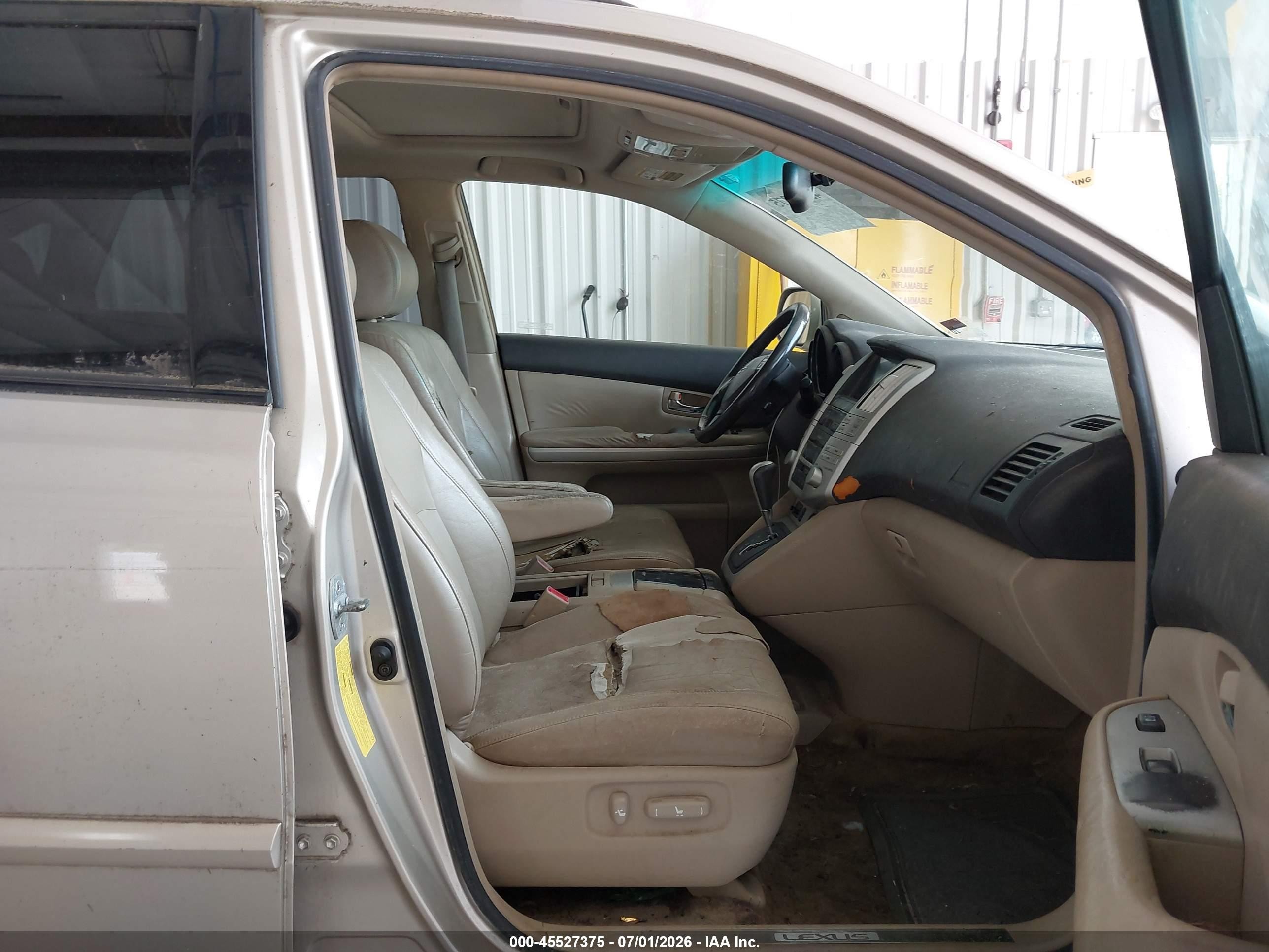 2006 Lexus Rx 400h   Tan vin: JTJHW31U460003882