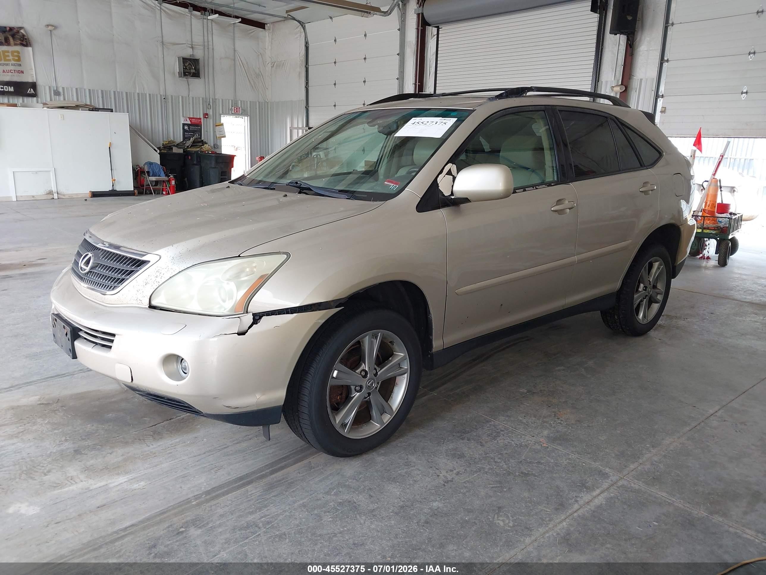 2006 Lexus Rx 400h   Tan vin: JTJHW31U460003882