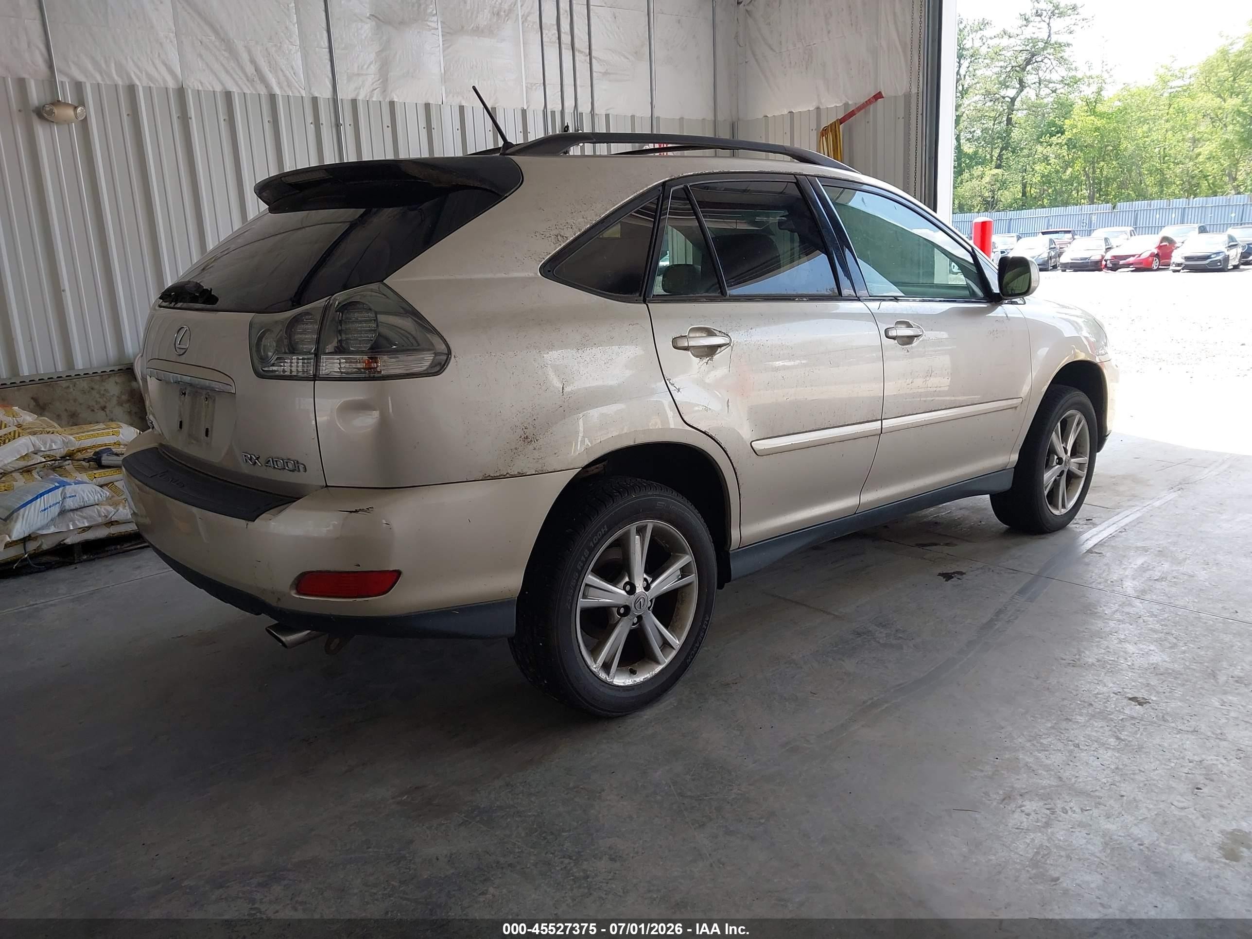 2006 Lexus Rx 400h   Tan vin: JTJHW31U460003882