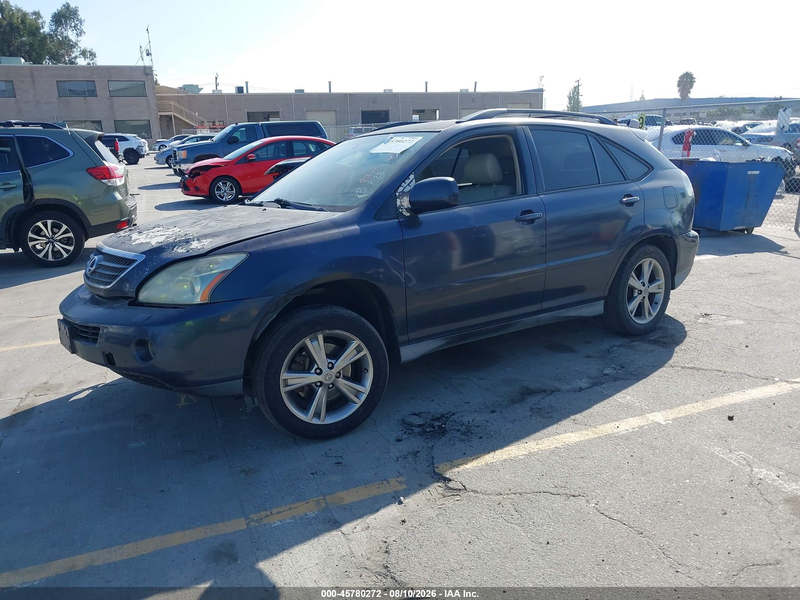 2006 Lexus Rx 400h   Gray vin: JTJHW31U460004868