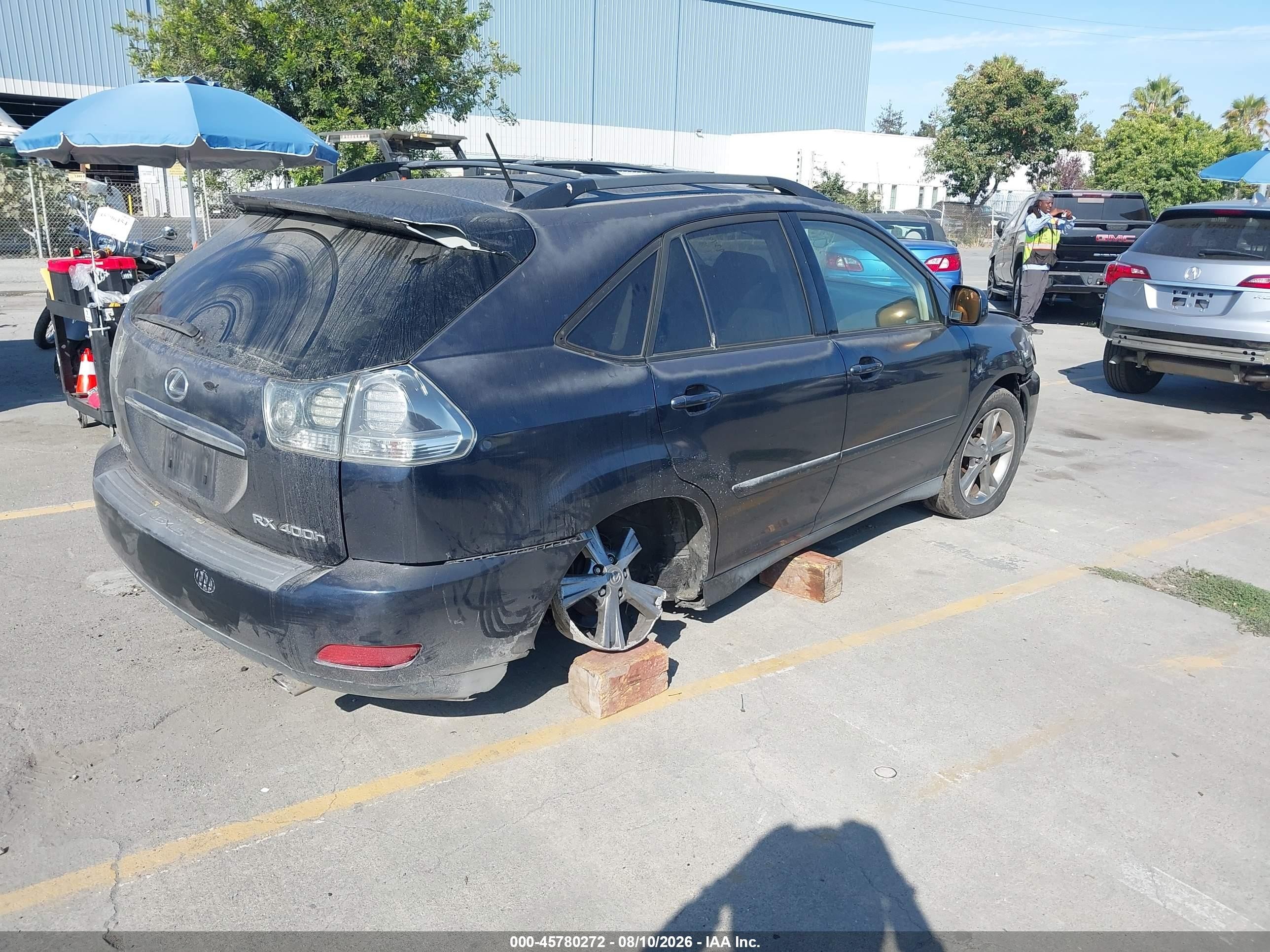 2006 Lexus Rx 400h   Gray vin: JTJHW31U460004868