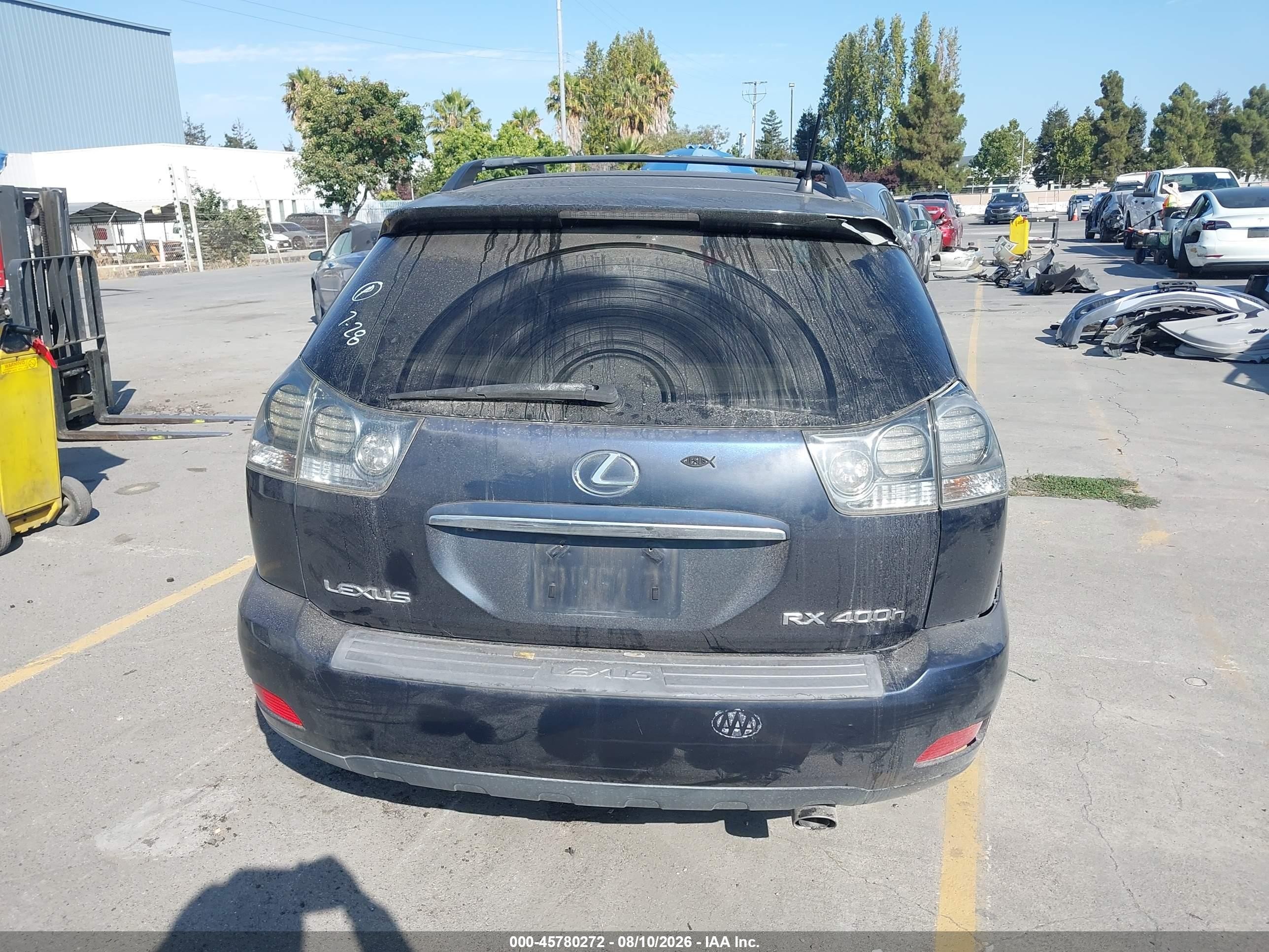 2006 Lexus Rx 400h   Gray vin: JTJHW31U460004868