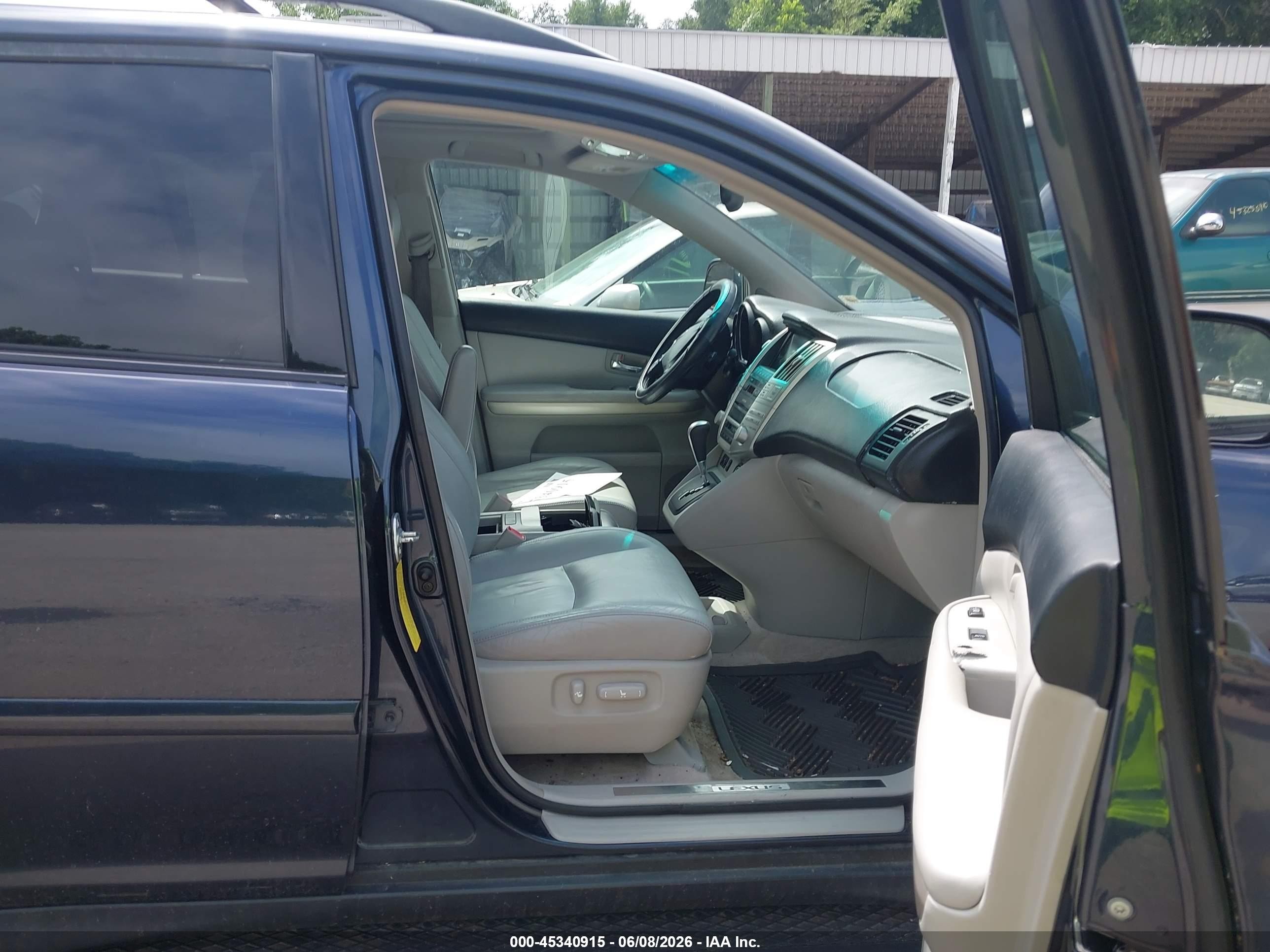 2006 Lexus Rx 400h   Blue vin: JTJHW31U460016714