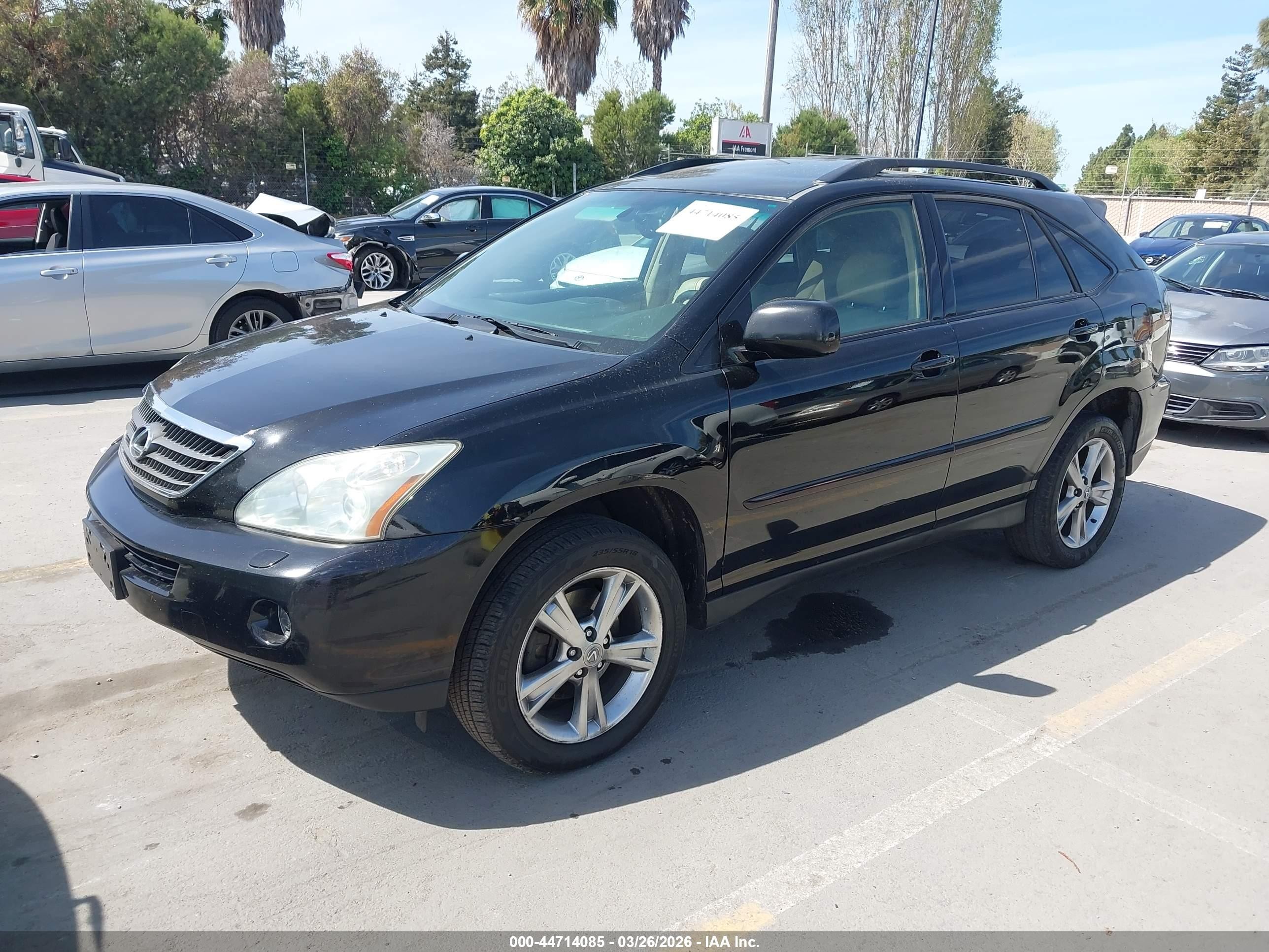 2006 Lexus Rx 400h Черный vin: JTJHW31U460042150