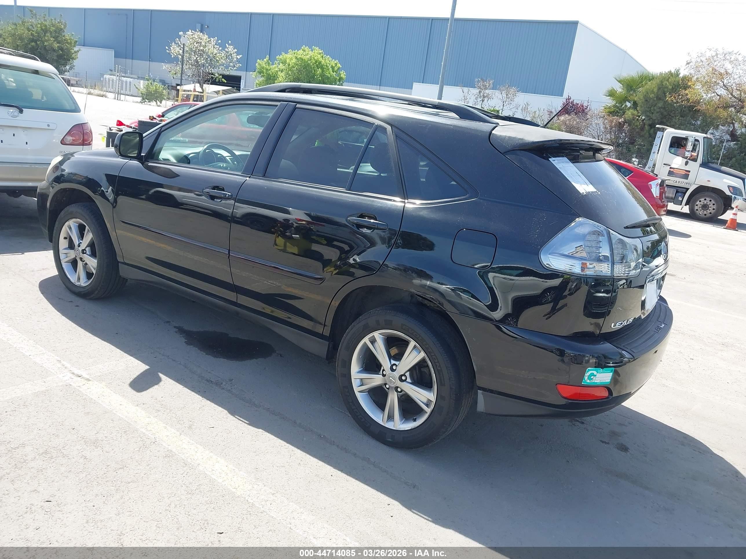 2006 Lexus Rx 400h Черный vin: JTJHW31U460042150