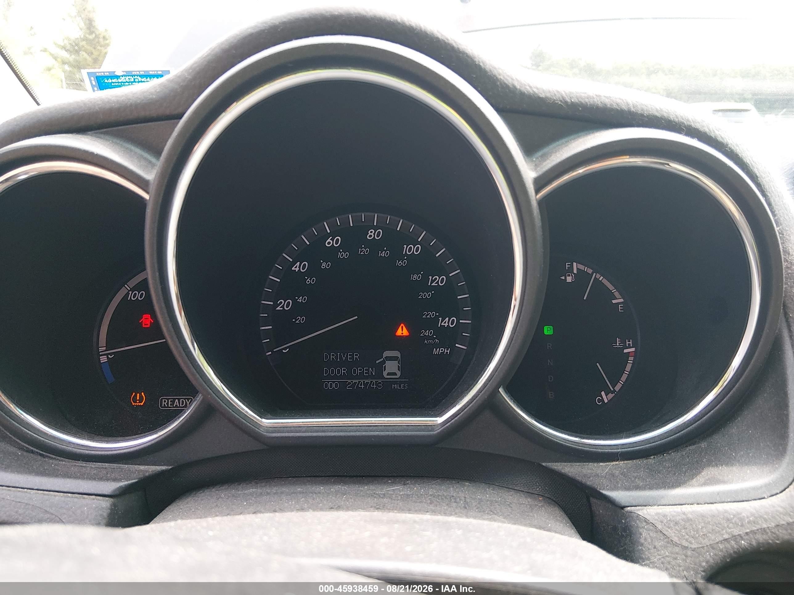 2007 Lexus Rx 400h   Черный vin: JTJHW31U472027525