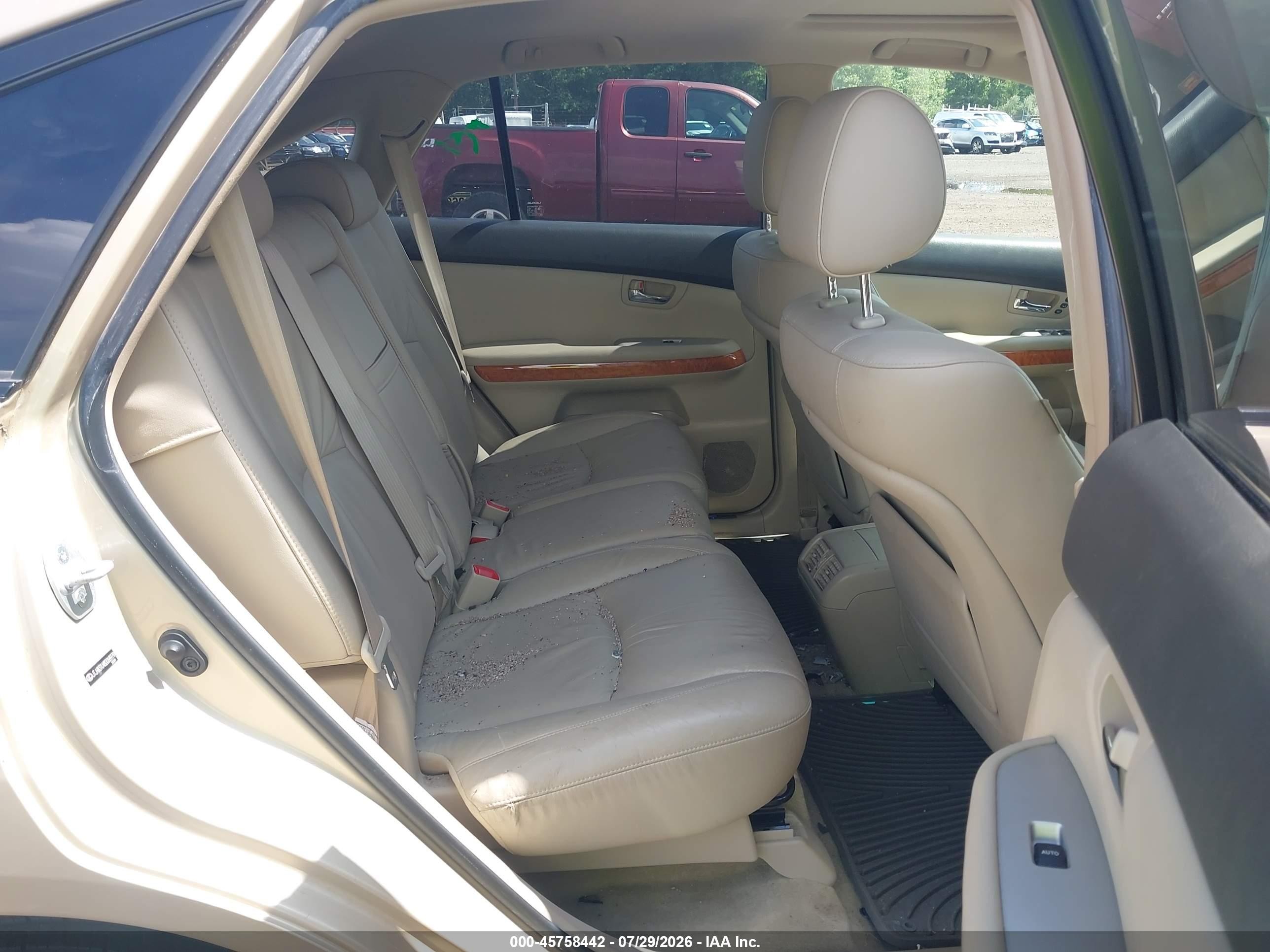 2008 Lexus Rx 400h   Beige vin: JTJHW31U482068979