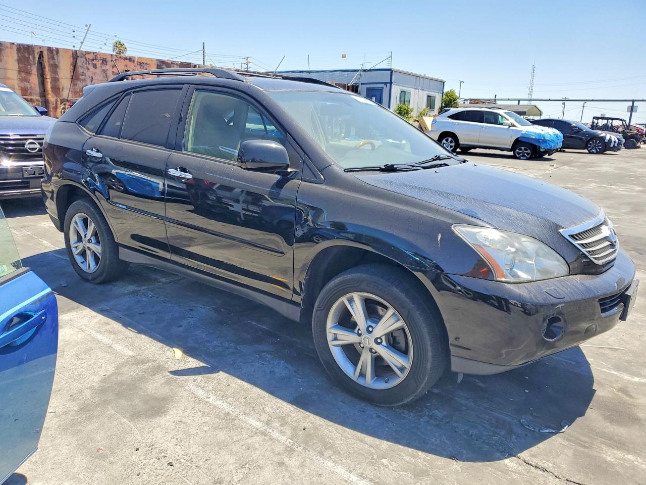 2008 Lexus Rx 400h Black vin: JTJHW31U482855754