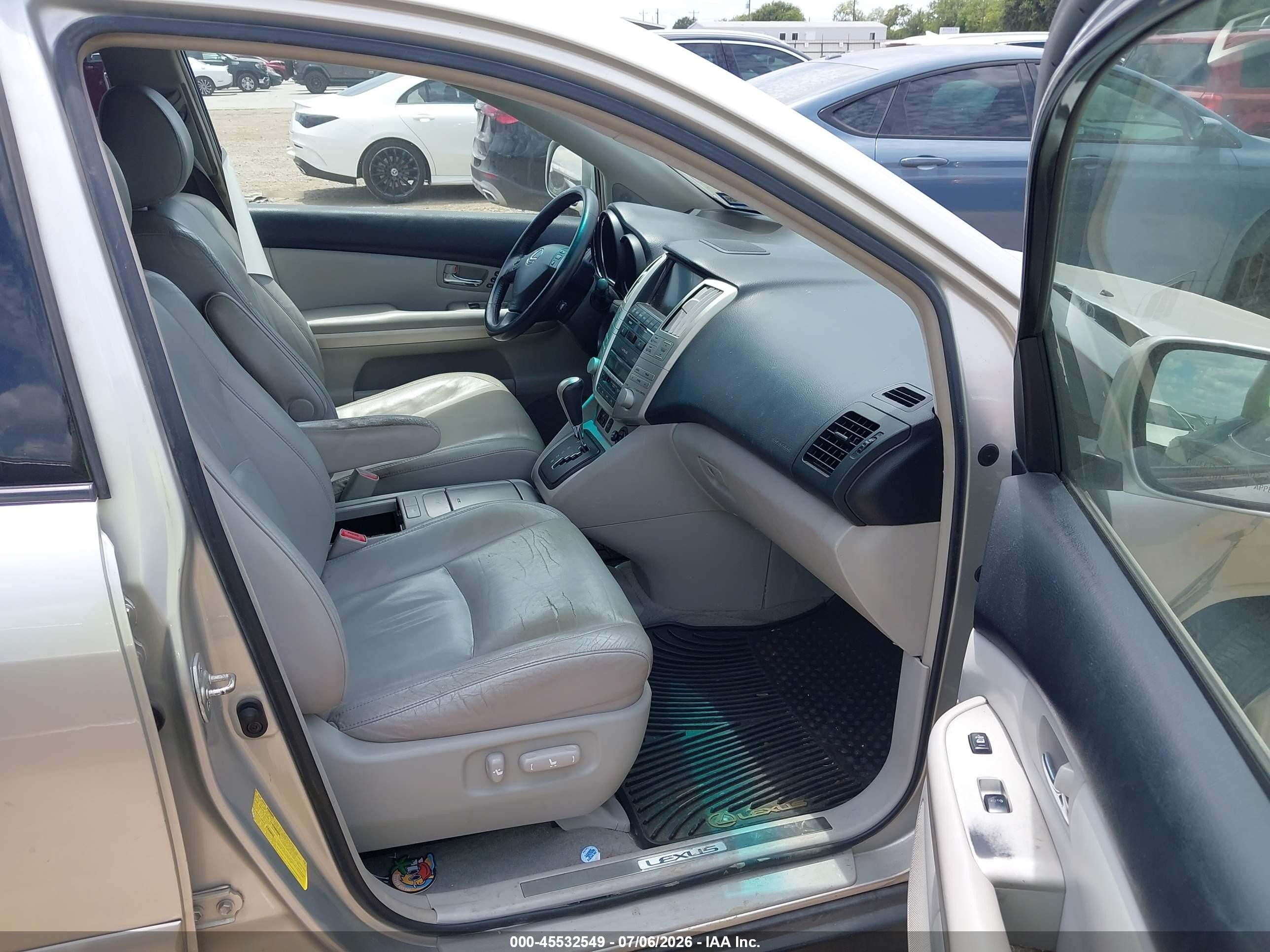 2006 Lexus Rx 400h   Silver vin: JTJHW31U560010291