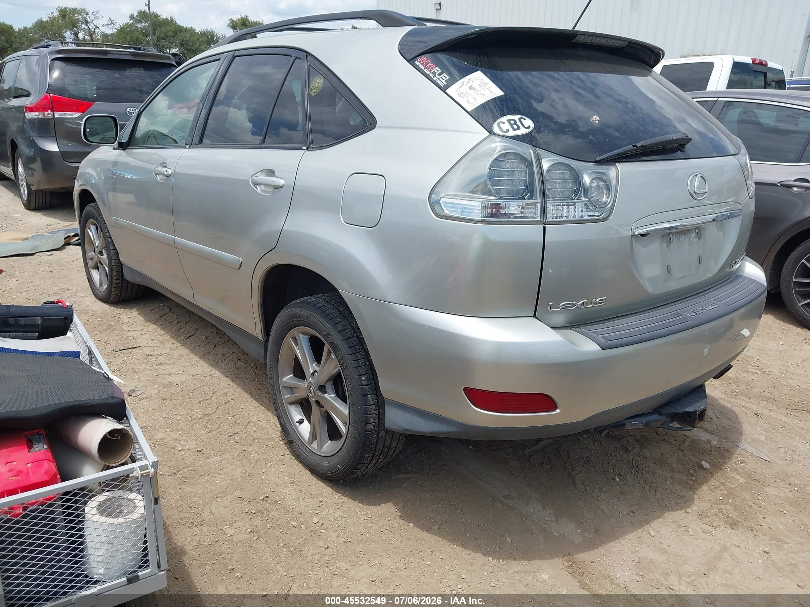 2006 Lexus Rx 400h   Silver vin: JTJHW31U560010291