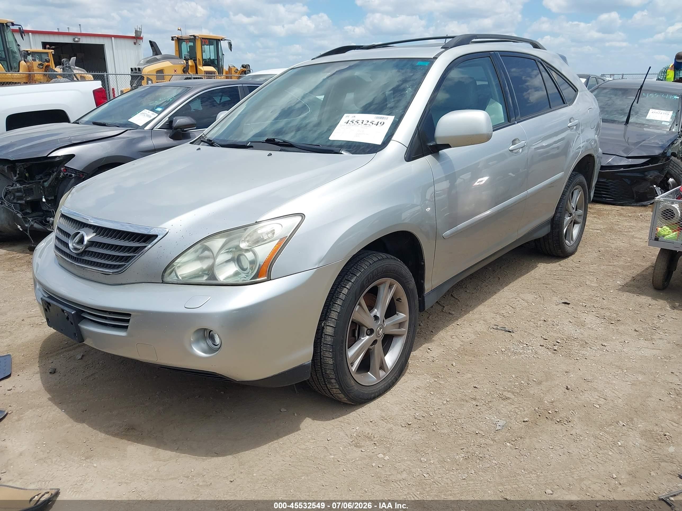2006 Lexus Rx 400h   Silver vin: JTJHW31U560010291