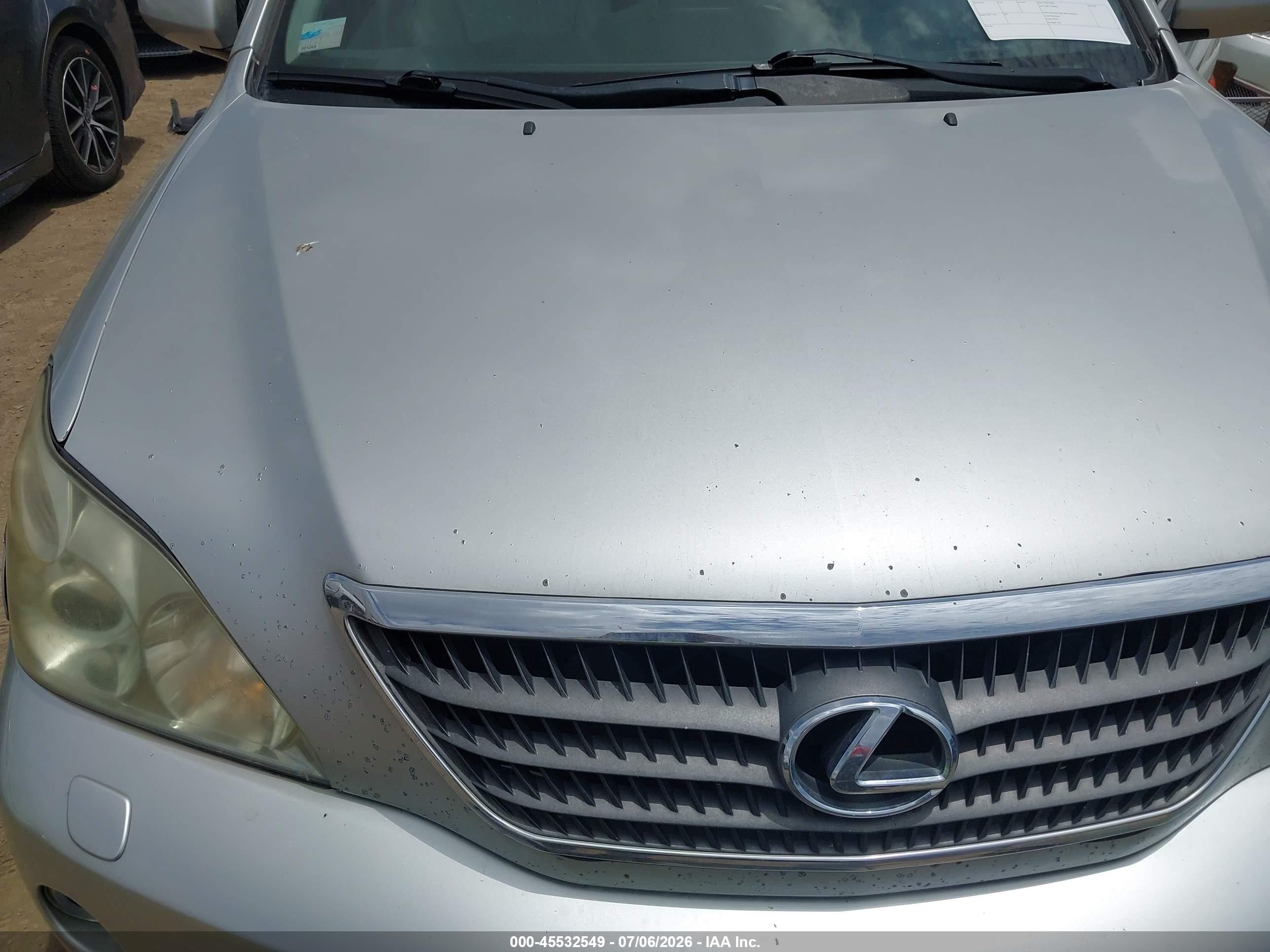 2006 Lexus Rx 400h   Silver vin: JTJHW31U560010291