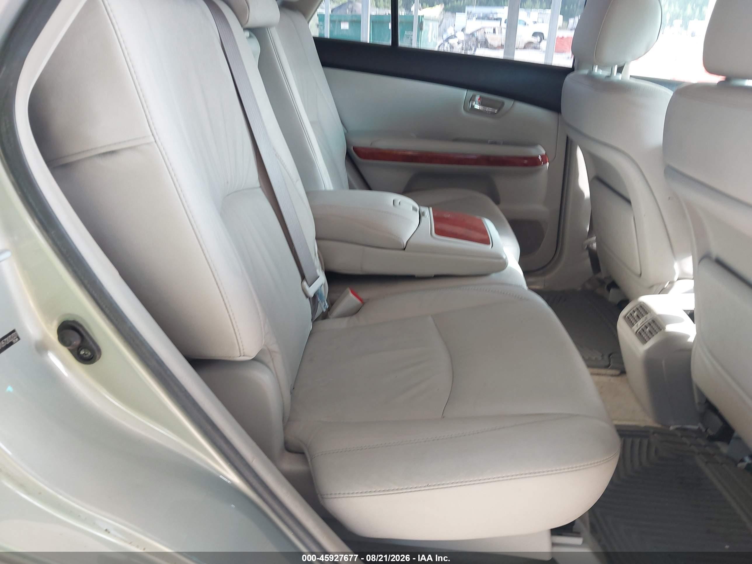 2007 Lexus Rx 400h   Silver vin: JTJHW31U572032331