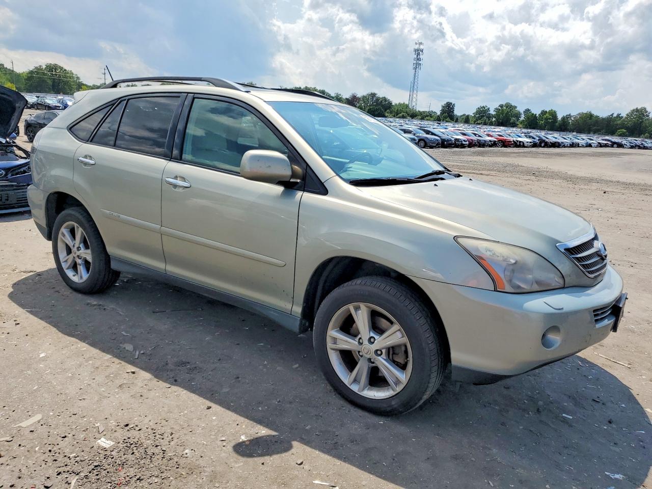 2008 Lexus Rx 400h Green vin: JTJHW31U582059224