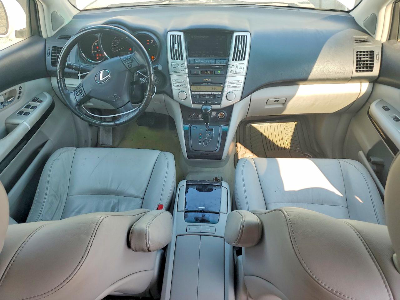 2008 Lexus Rx 400h Белый vin: JTJHW31U582851826
