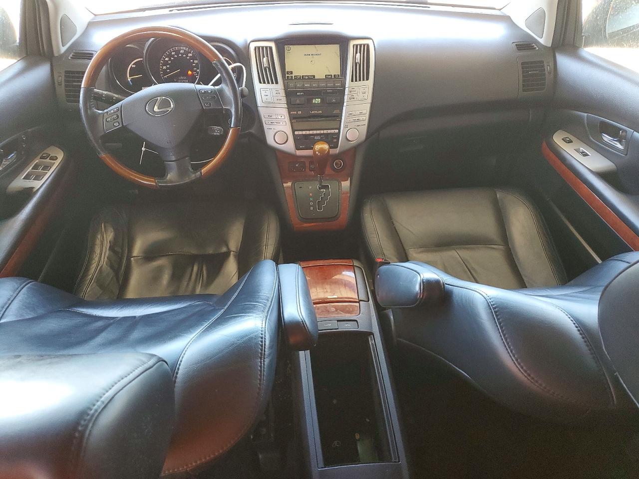 2008 Lexus Rx 400h Black vin: JTJHW31U582855066