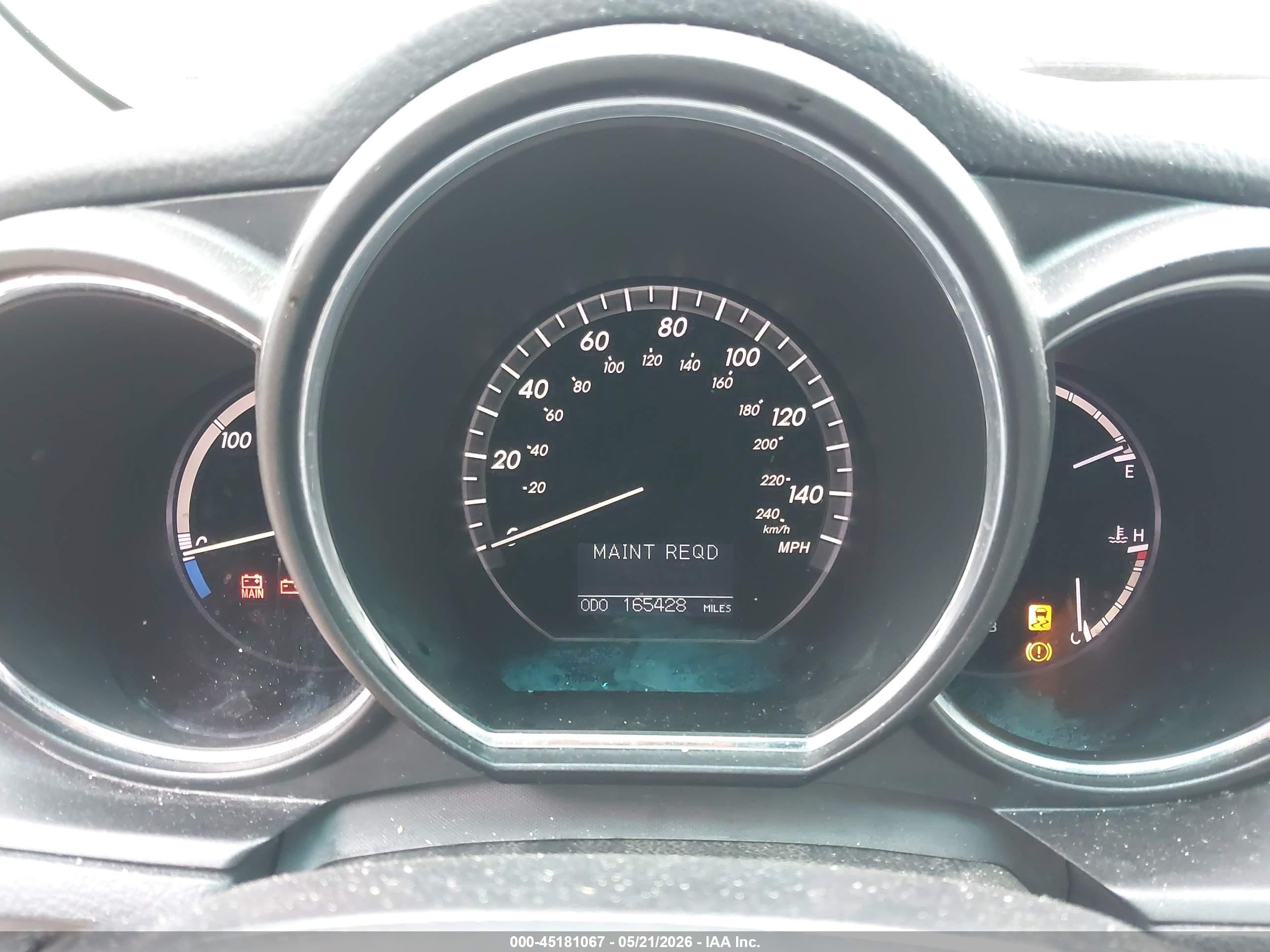 2008 Lexus Rx 400h Gray vin: JTJHW31U582867332