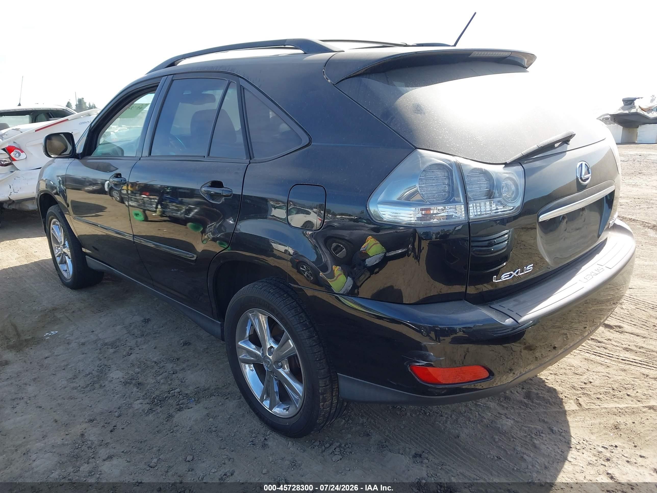 2006 Lexus Rx 400h   Черный vin: JTJHW31U660005701