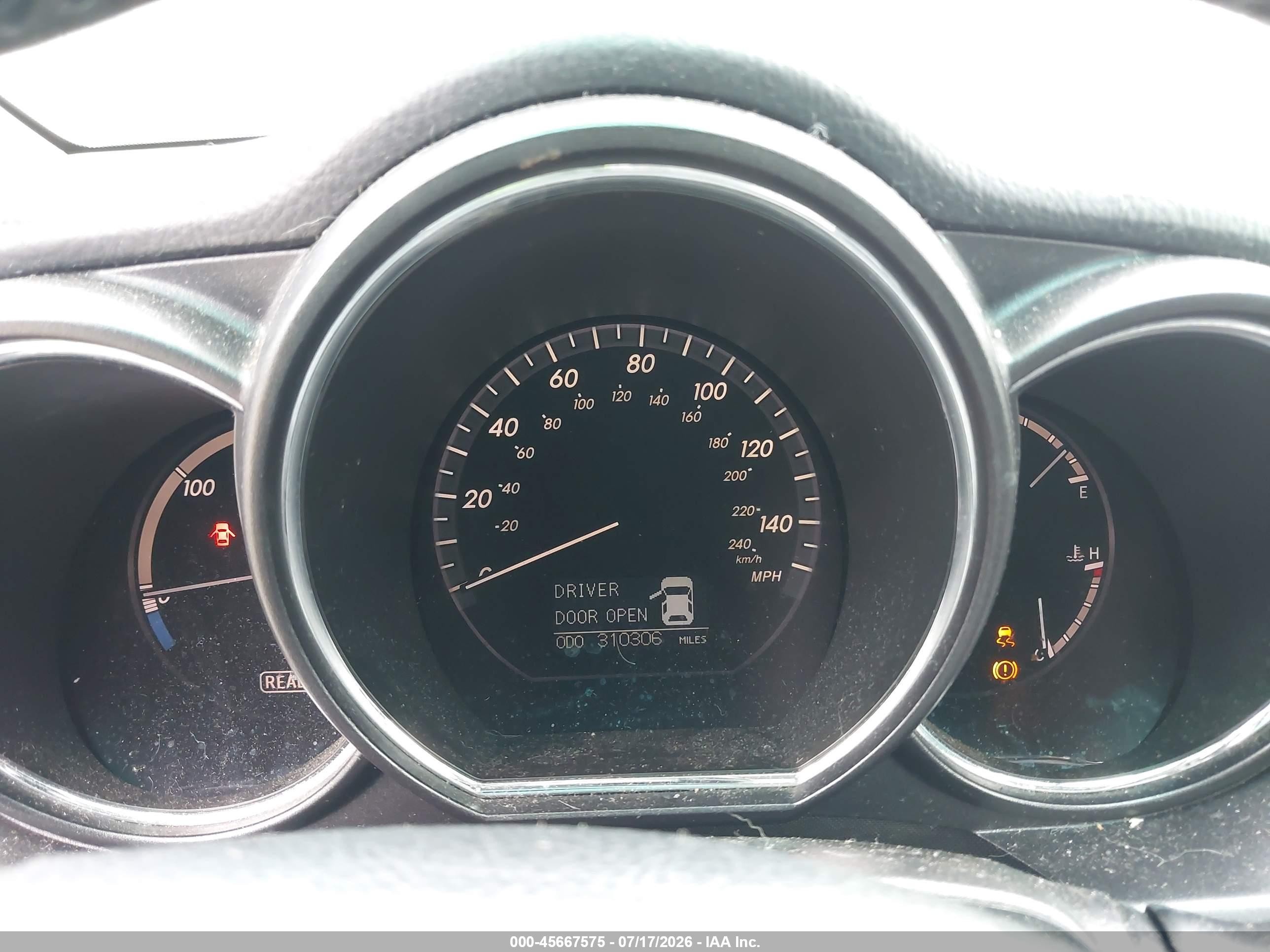 2006 Lexus Rx 400h   Black vin: JTJHW31U660024720