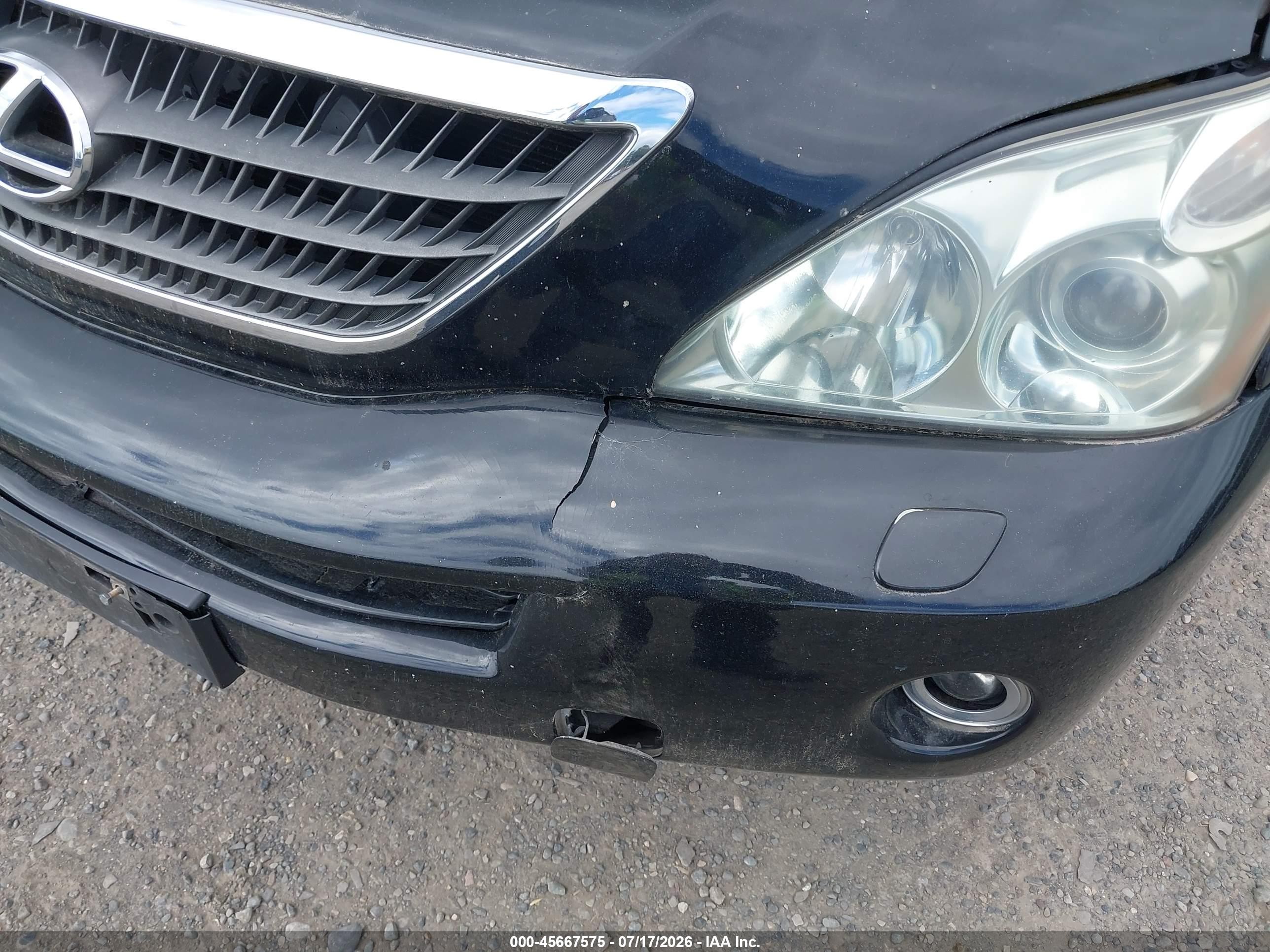 2006 Lexus Rx 400h   Black vin: JTJHW31U660024720