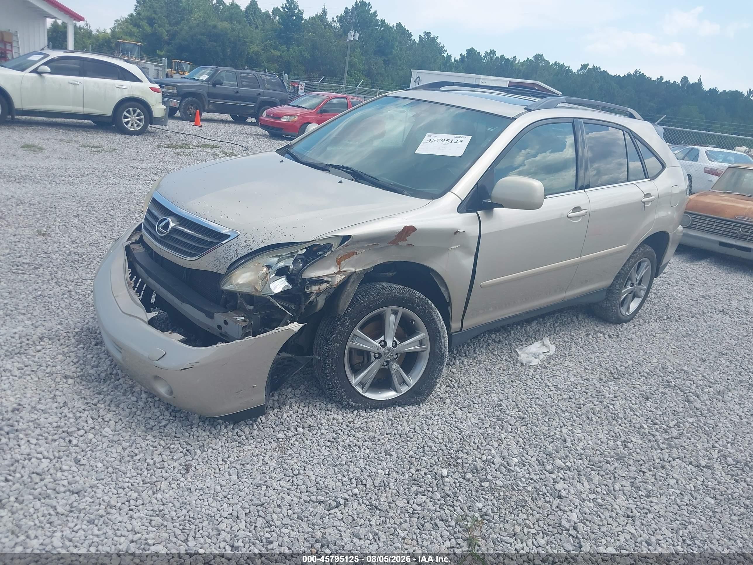 2006 Lexus Rx 400h   Gold vin: JTJHW31U760010390