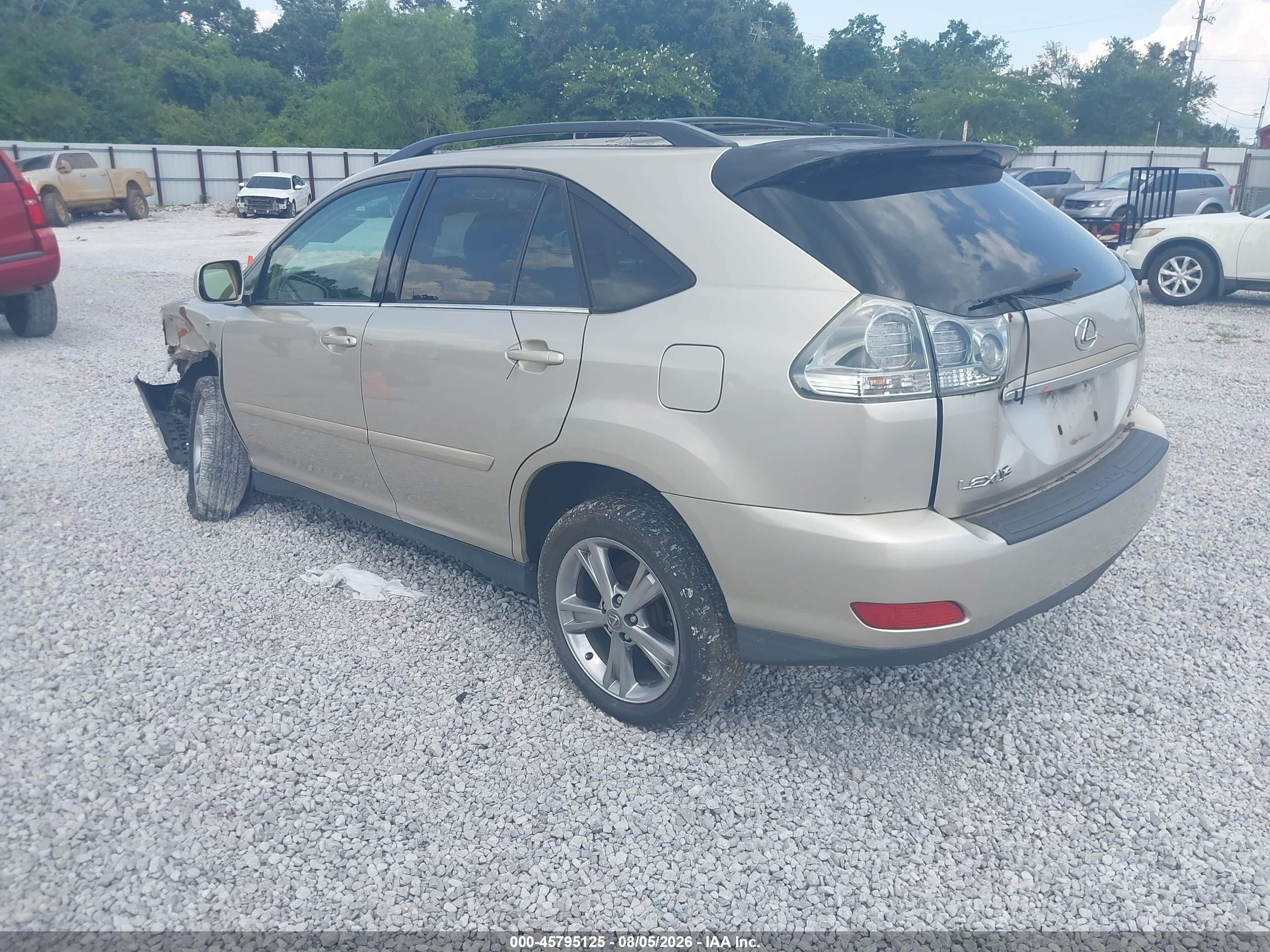 2006 Lexus Rx 400h   Gold vin: JTJHW31U760010390
