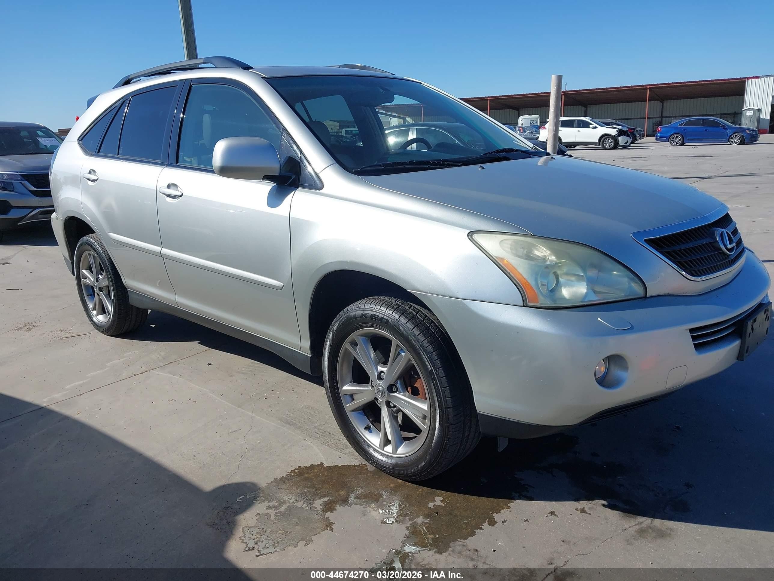 2006 Lexus Rx 400h   Silver vin: JTJHW31U760033586