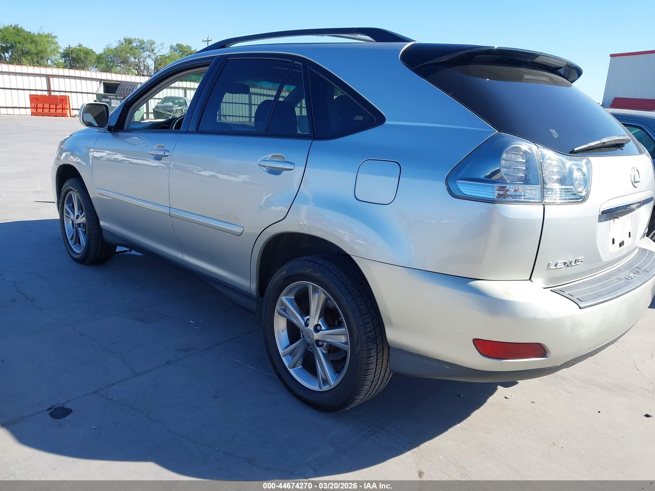 2006 Lexus Rx 400h   Silver vin: JTJHW31U760033586