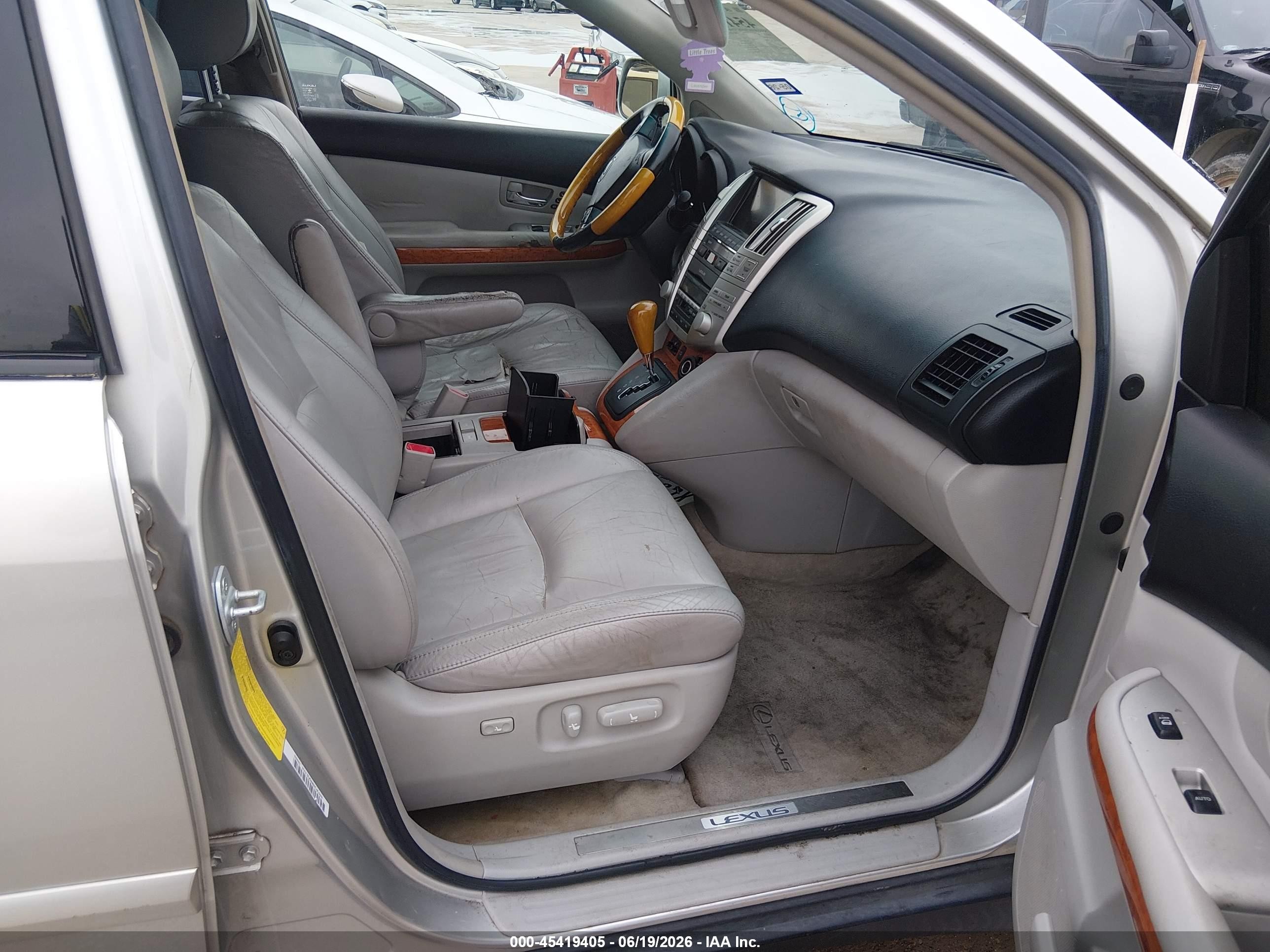 2007 Lexus Rx 400h   Silver vin: JTJHW31U772011075