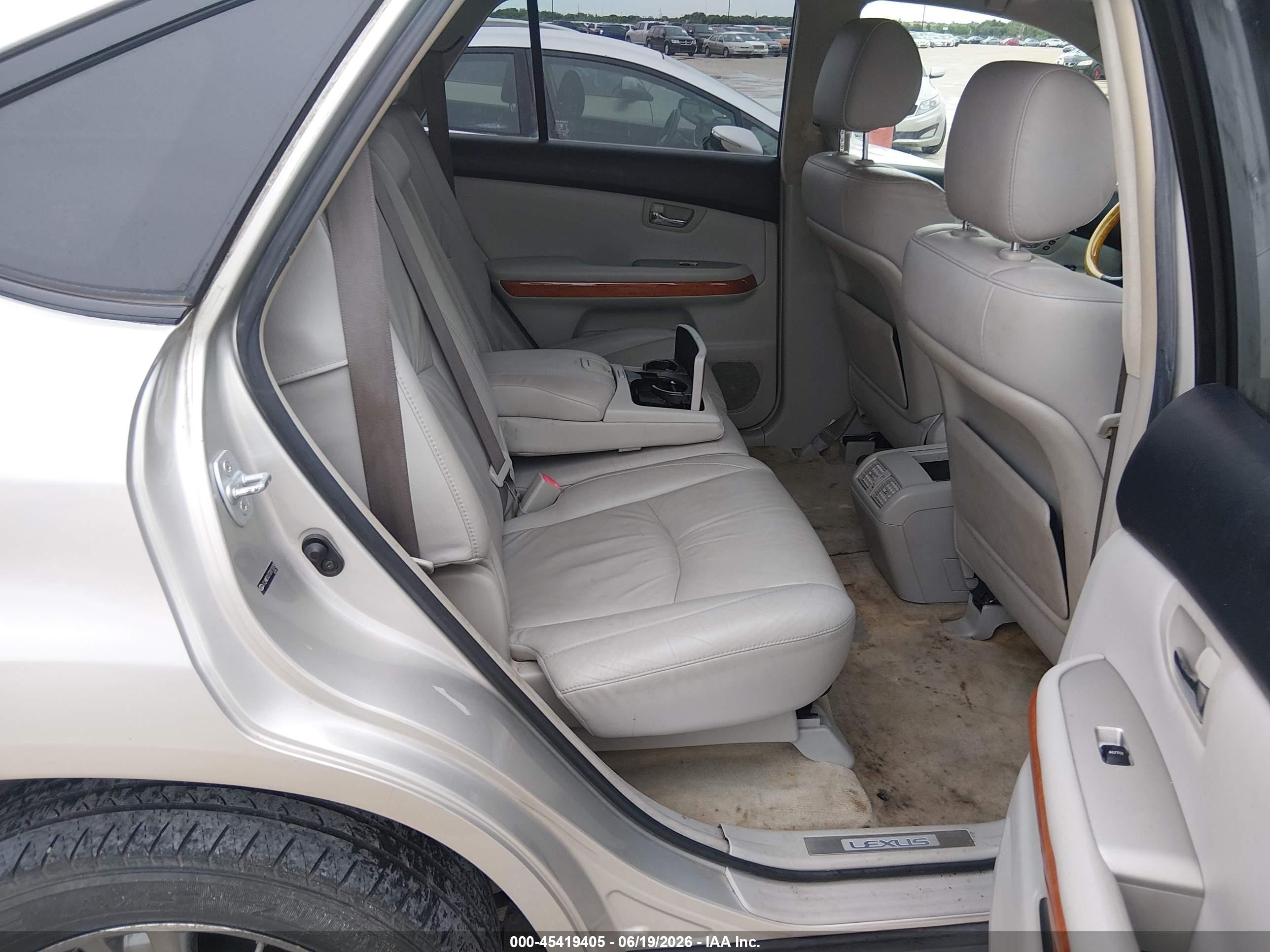 2007 Lexus Rx 400h   Silver vin: JTJHW31U772011075