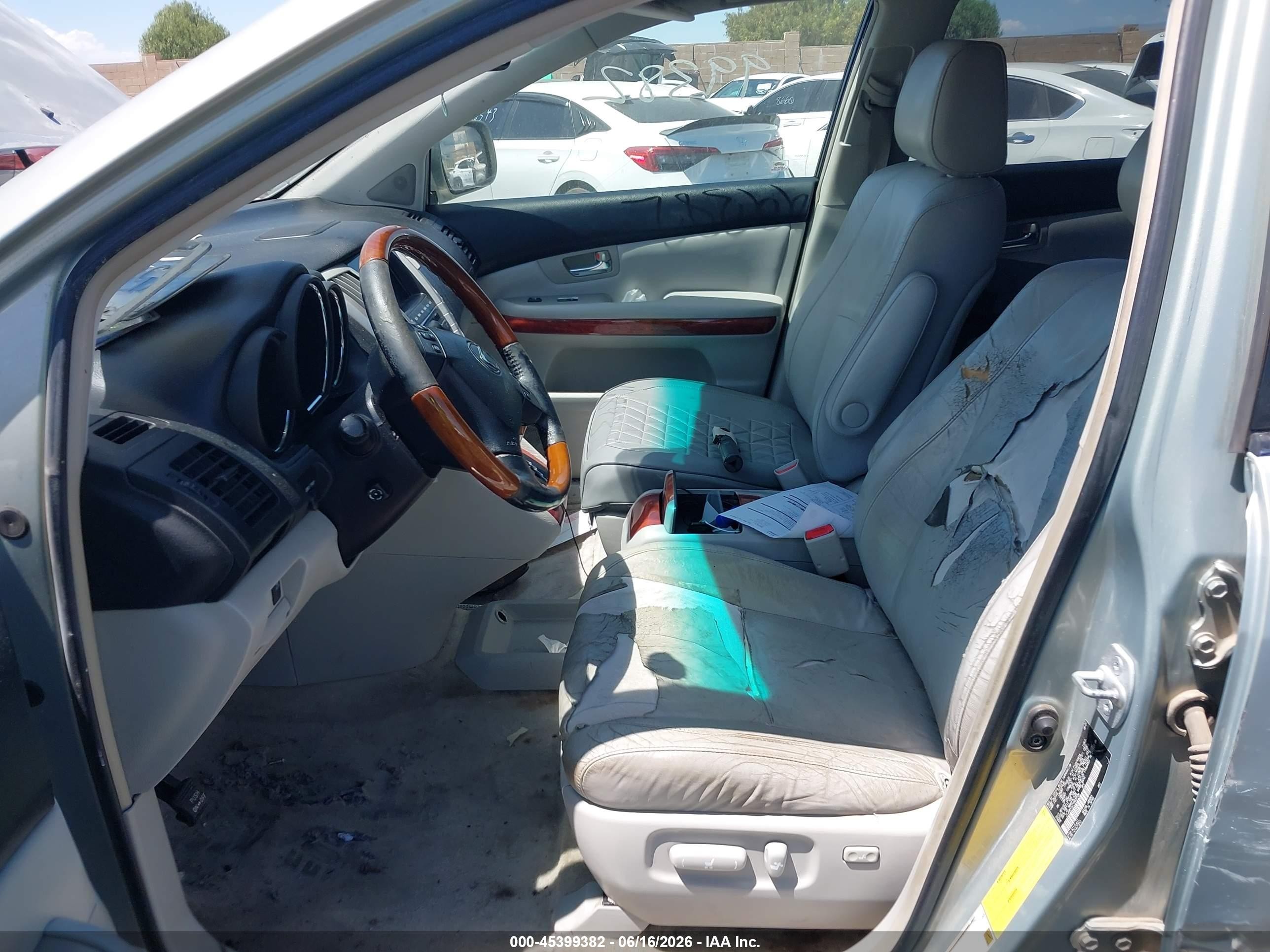 2007 Lexus Rx 400h   Blue vin: JTJHW31U772039586