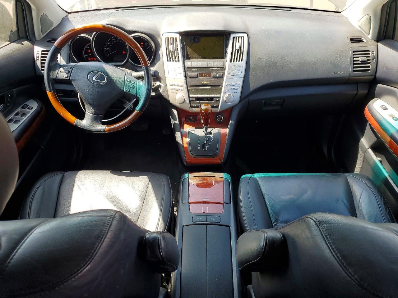 2008 Lexus Rx 400h Black vin: JTJHW31U782061010