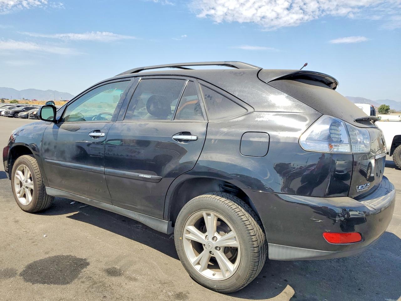 2008 Lexus Rx 400h Black vin: JTJHW31U782061010