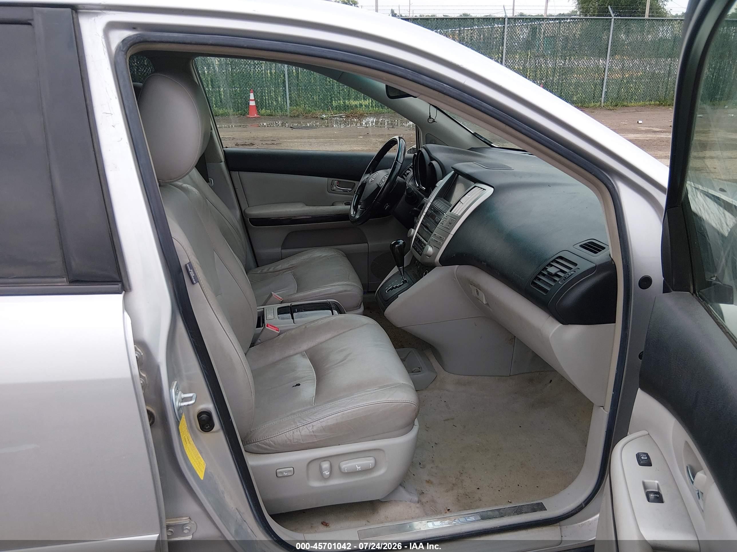 2008 Lexus Rx 400h   Silver vin: JTJHW31U782862178