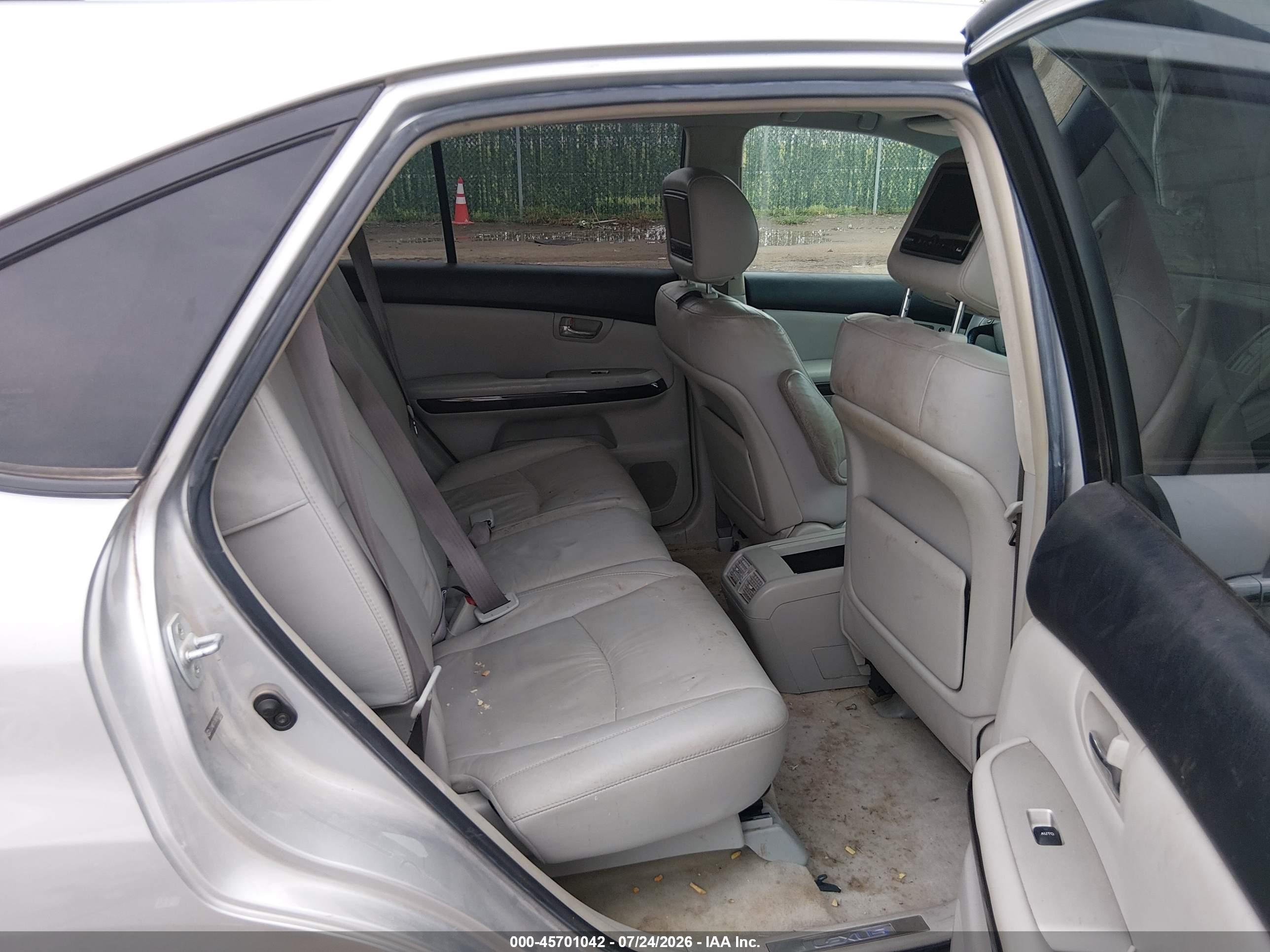 2008 Lexus Rx 400h   Silver vin: JTJHW31U782862178