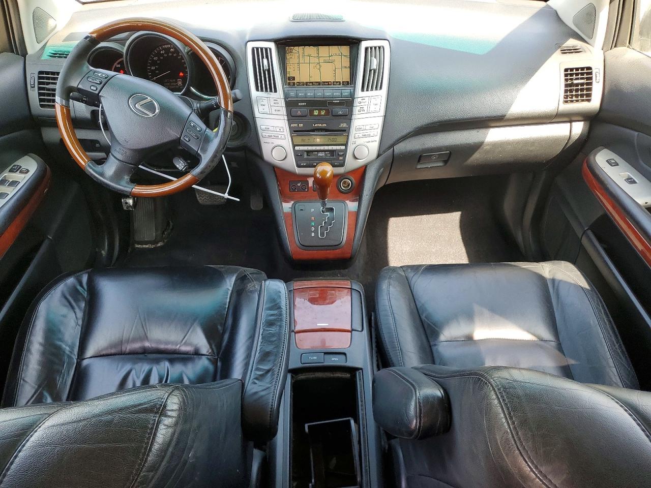 2008 Lexus Rx 400h Black vin: JTJHW31U782863167