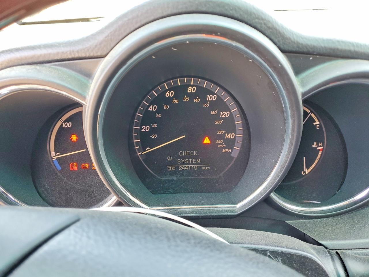 2008 Lexus Rx 400h Black vin: JTJHW31U782863167