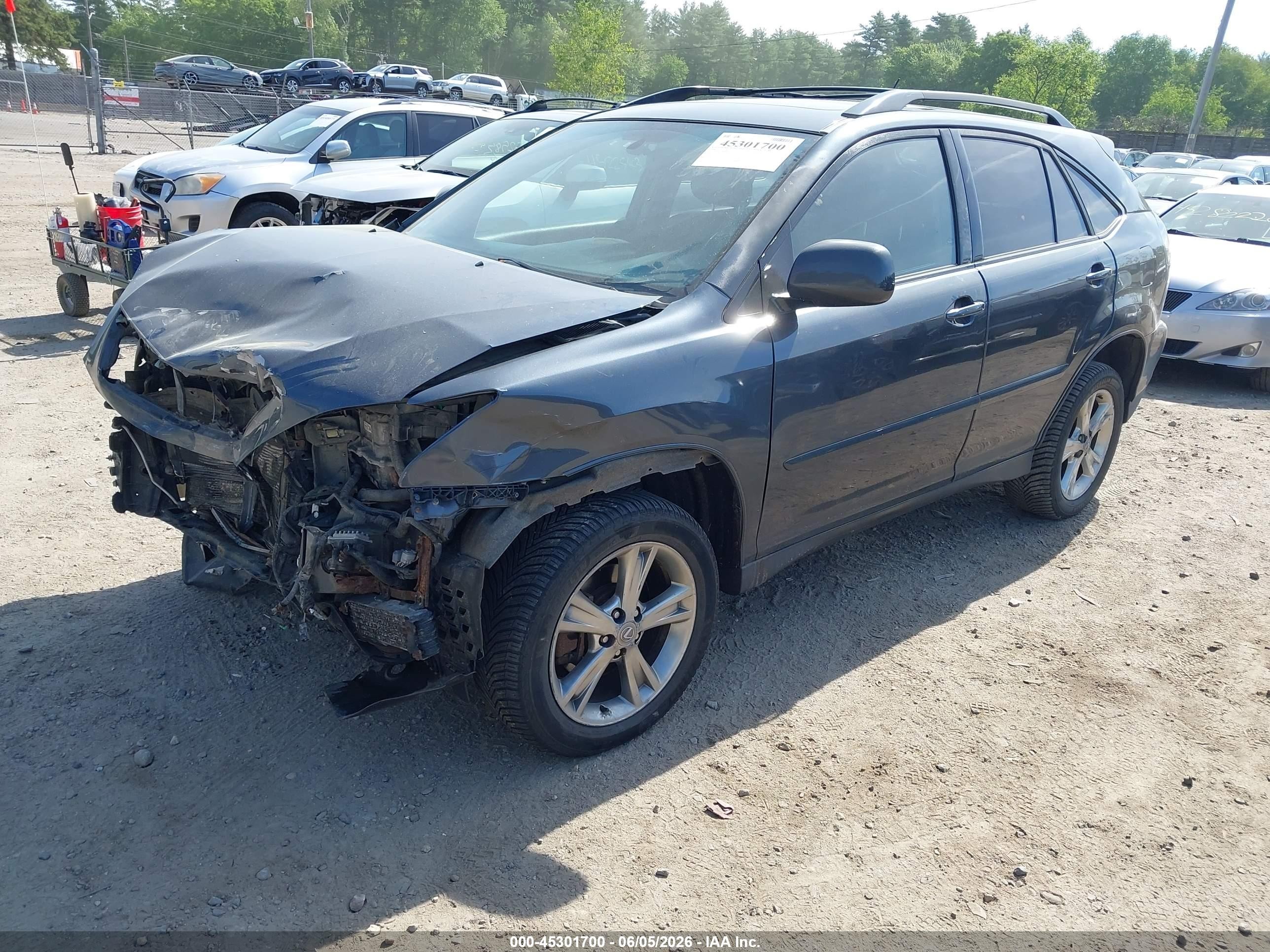 2006 Lexus Rx 400h   Серый vin: JTJHW31U860004887