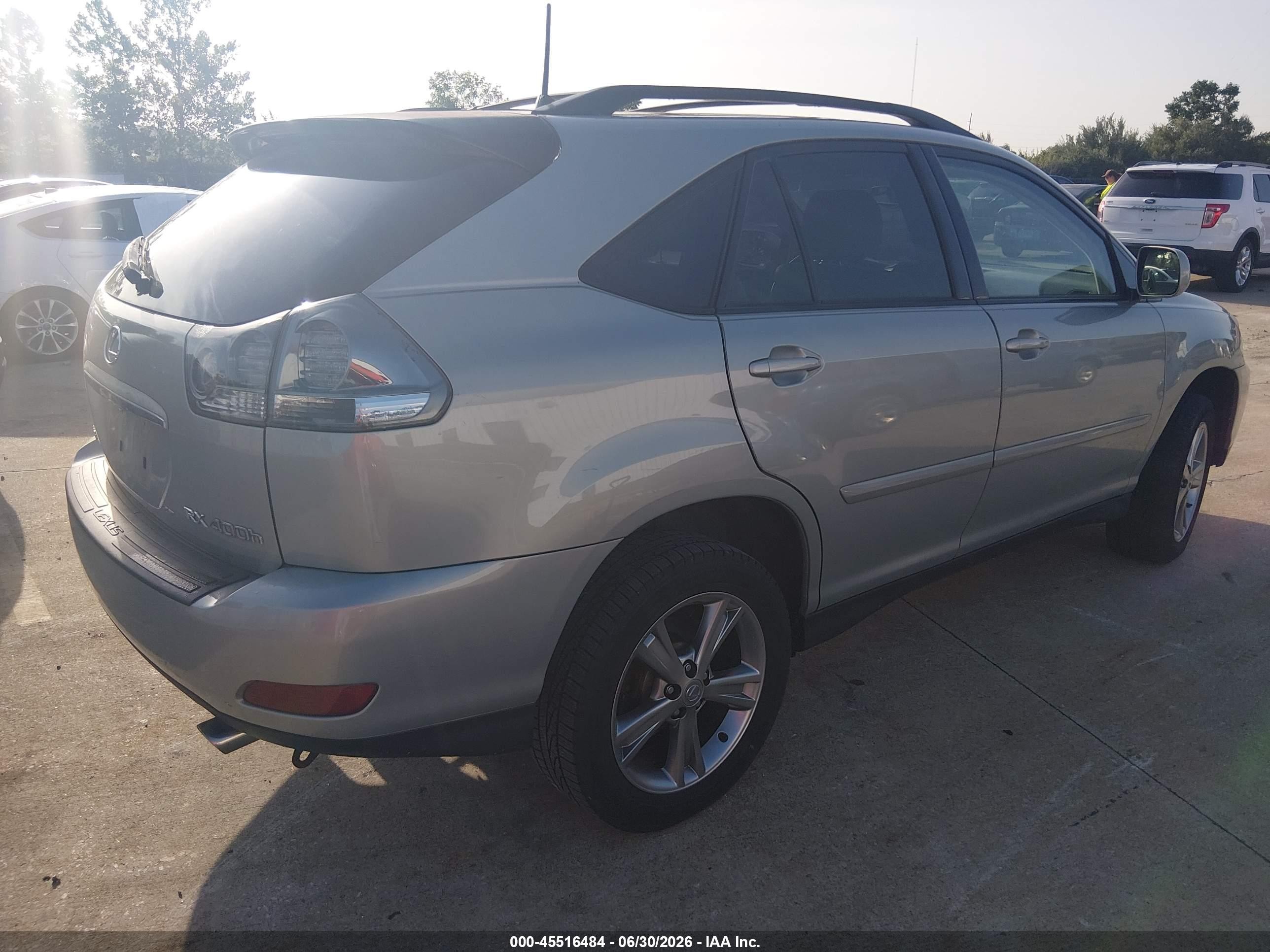 2006 Lexus Rx 400h   Gray vin: JTJHW31U860018353