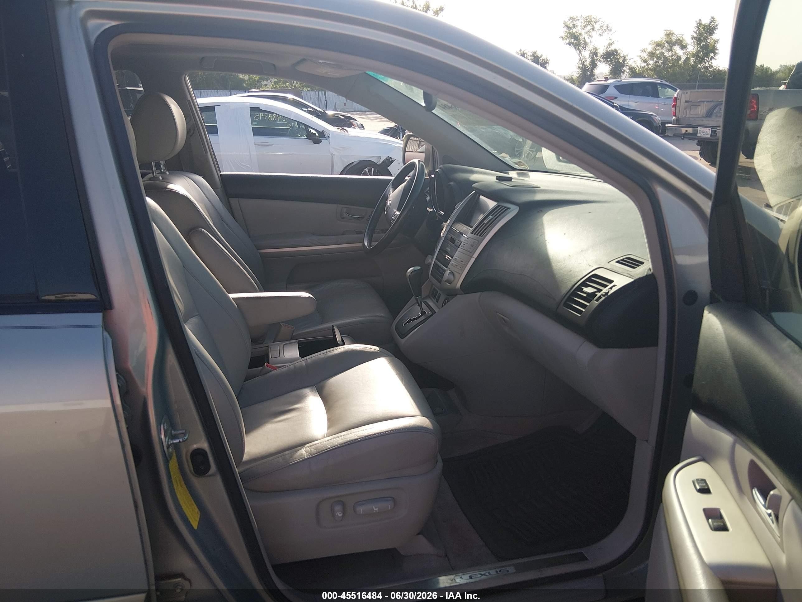 2006 Lexus Rx 400h   Gray vin: JTJHW31U860018353