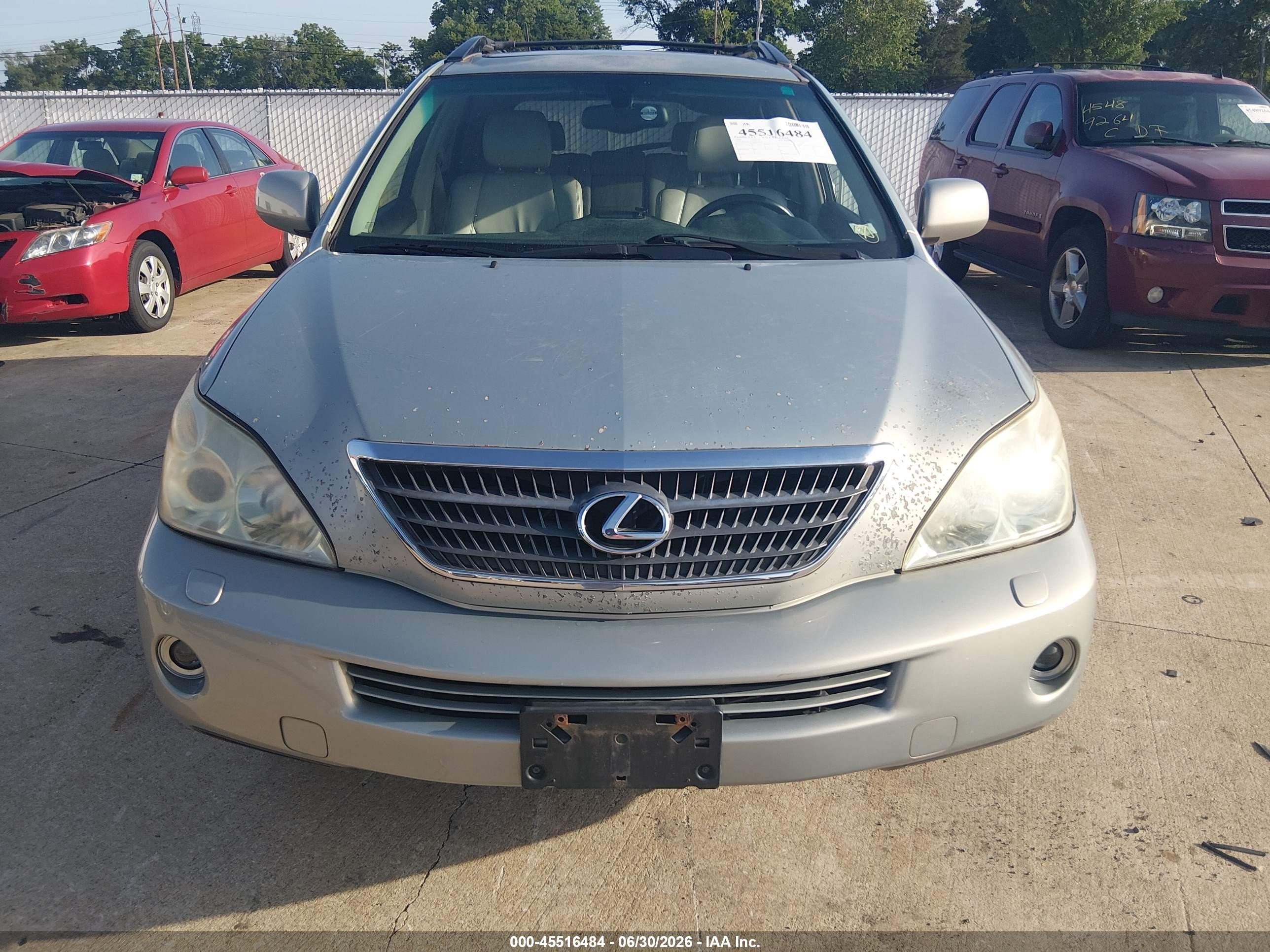 2006 Lexus Rx 400h   Gray vin: JTJHW31U860018353