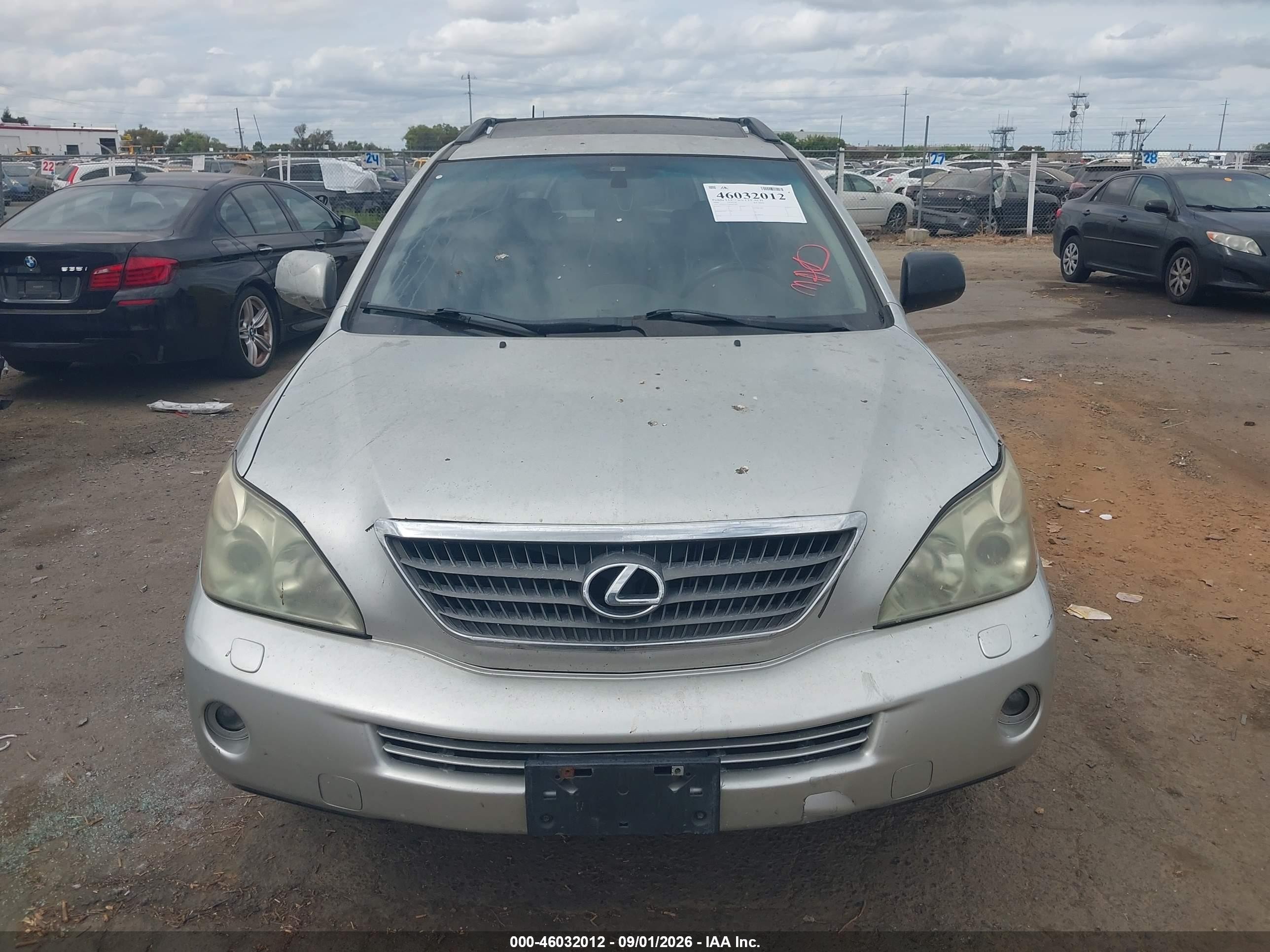 2006 Lexus Rx 400h   Silver vin: JTJHW31U860024587