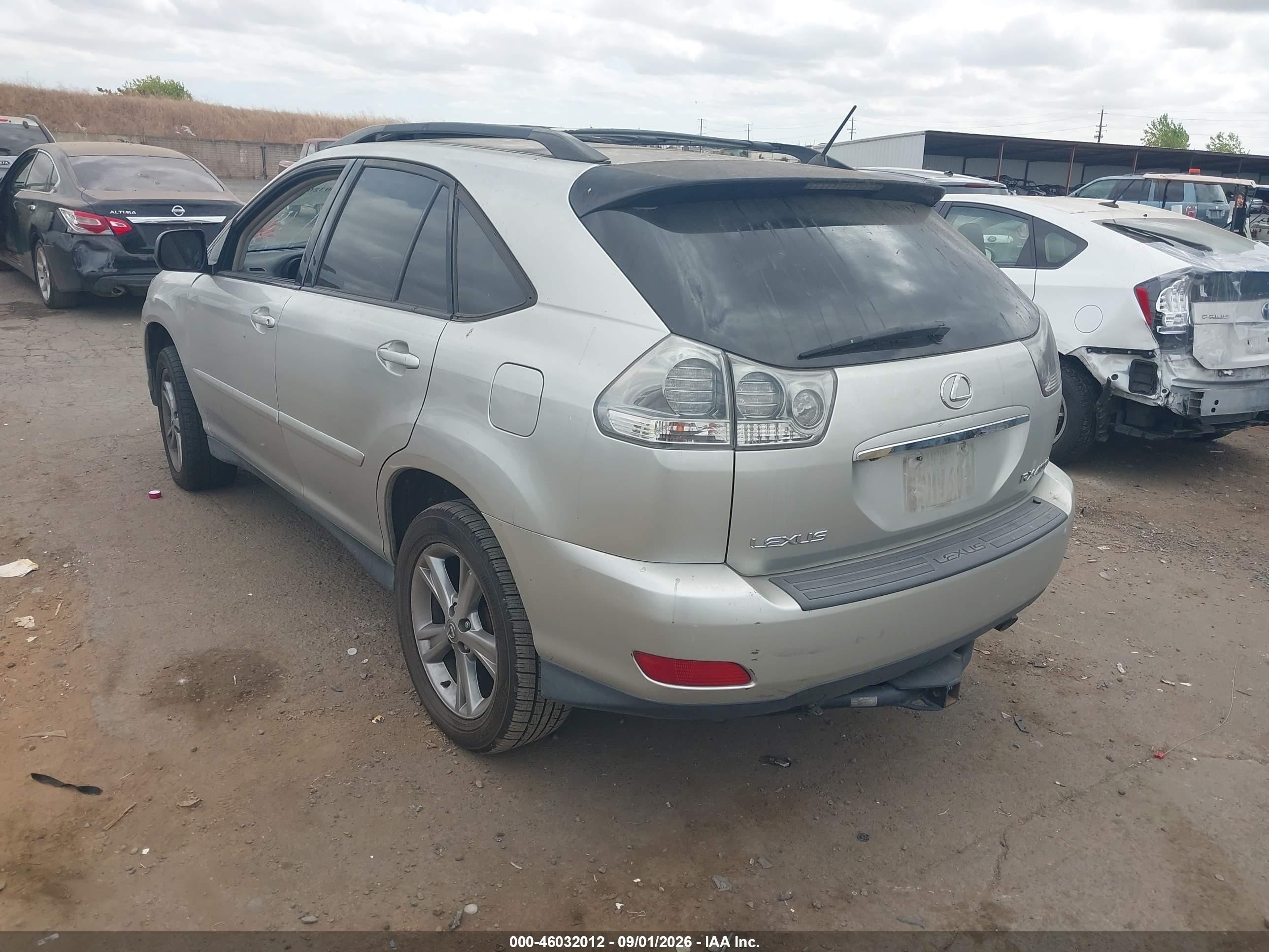 2006 Lexus Rx 400h   Silver vin: JTJHW31U860024587