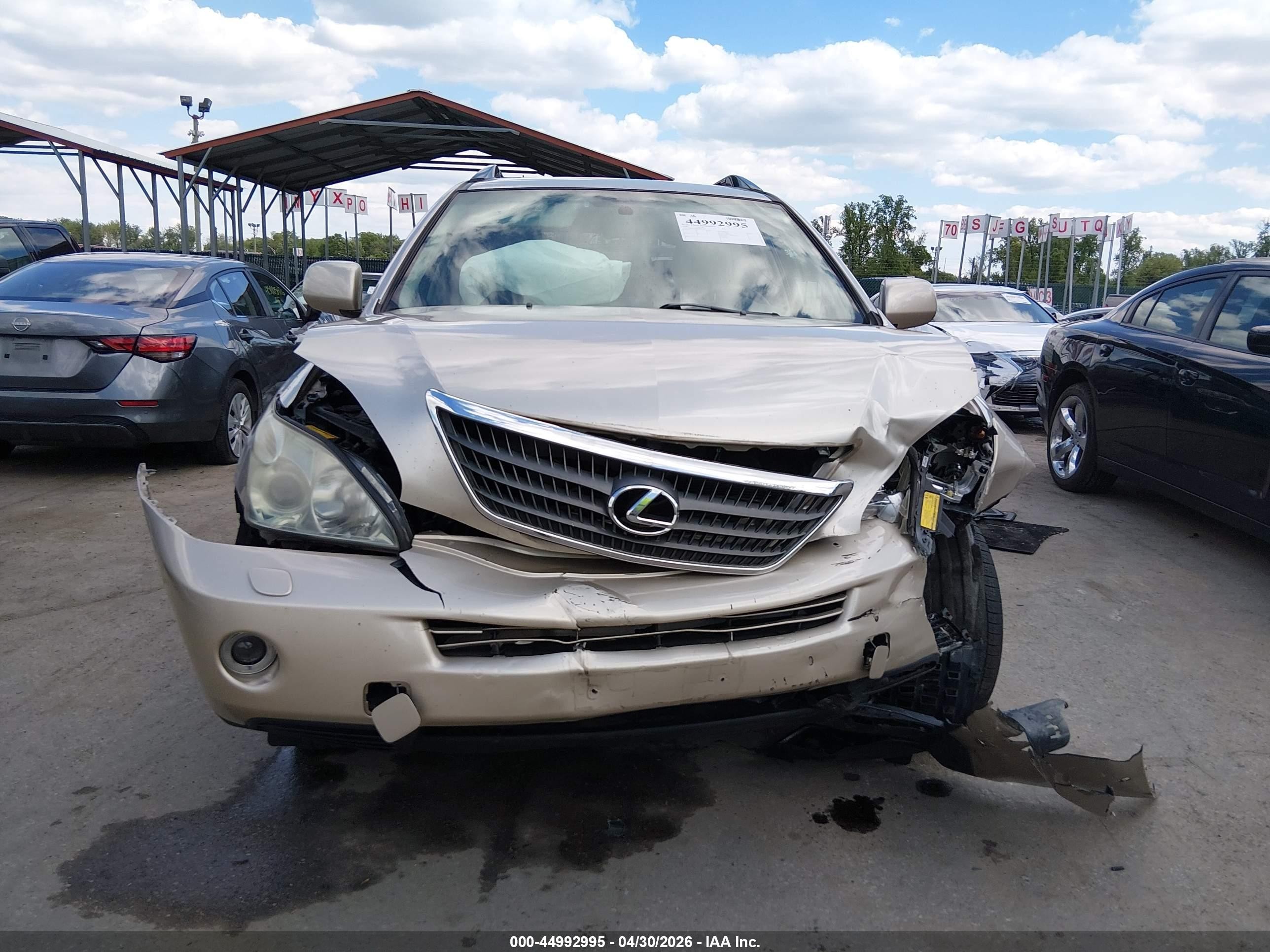 2006 Lexus Rx 400h   Beige vin: JTJHW31U860041549