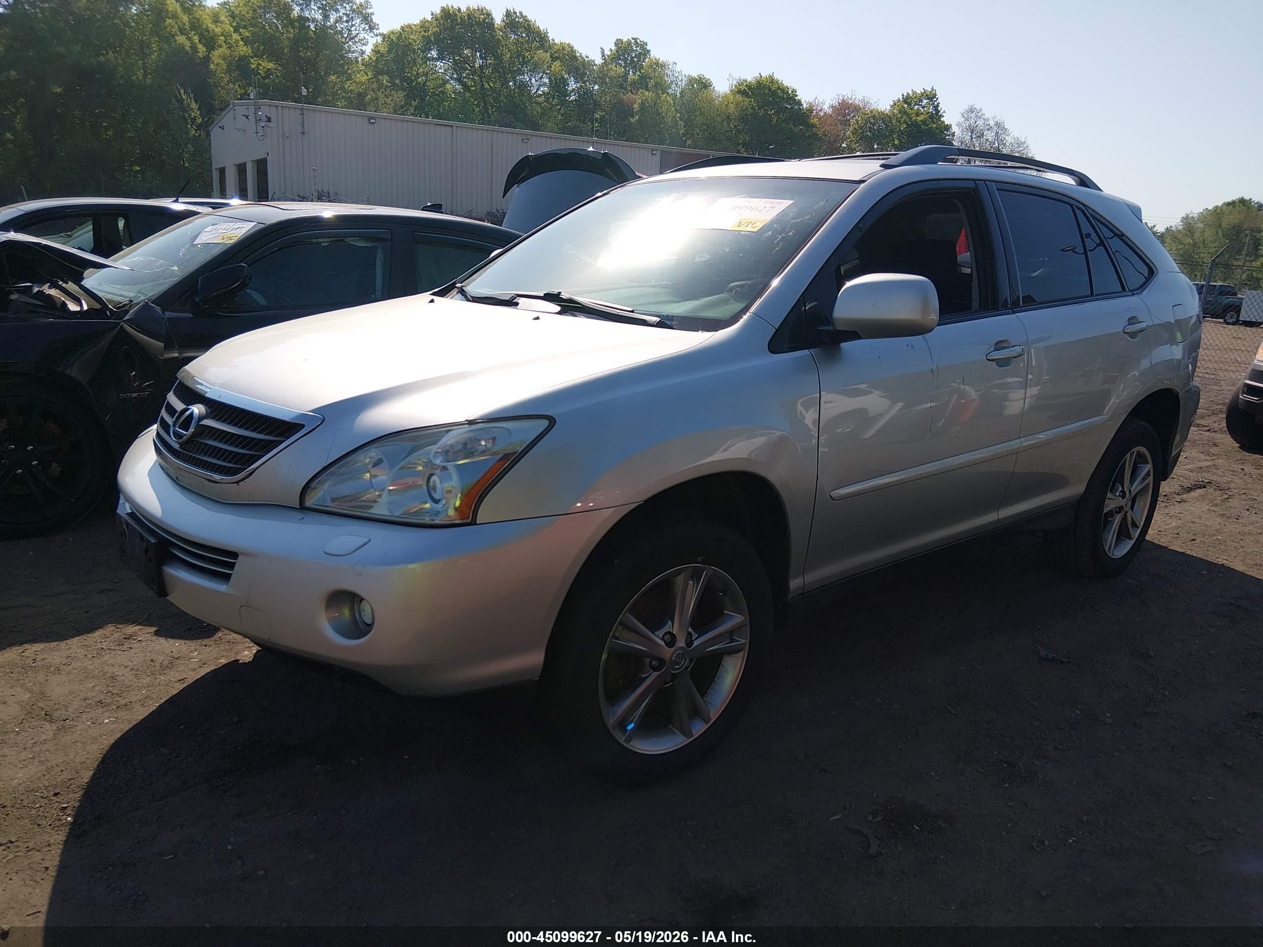 2006 Lexus Rx 400h Серебряный vin: JTJHW31U860045732