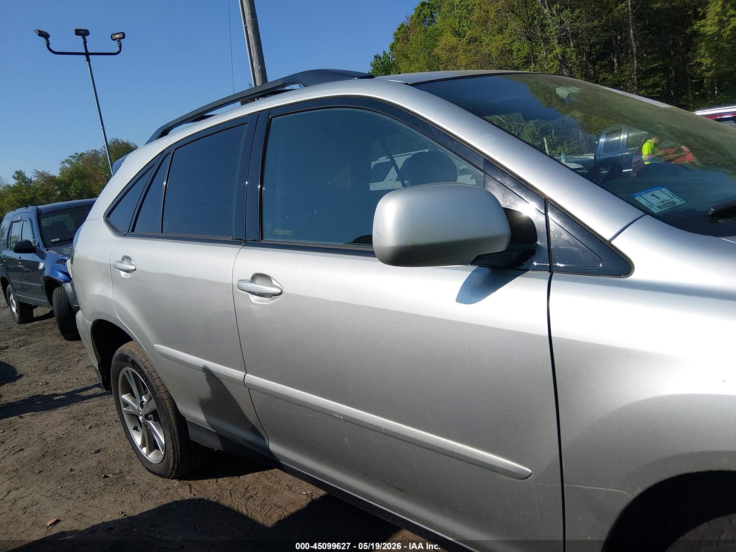 2006 Lexus Rx 400h Серебряный vin: JTJHW31U860045732