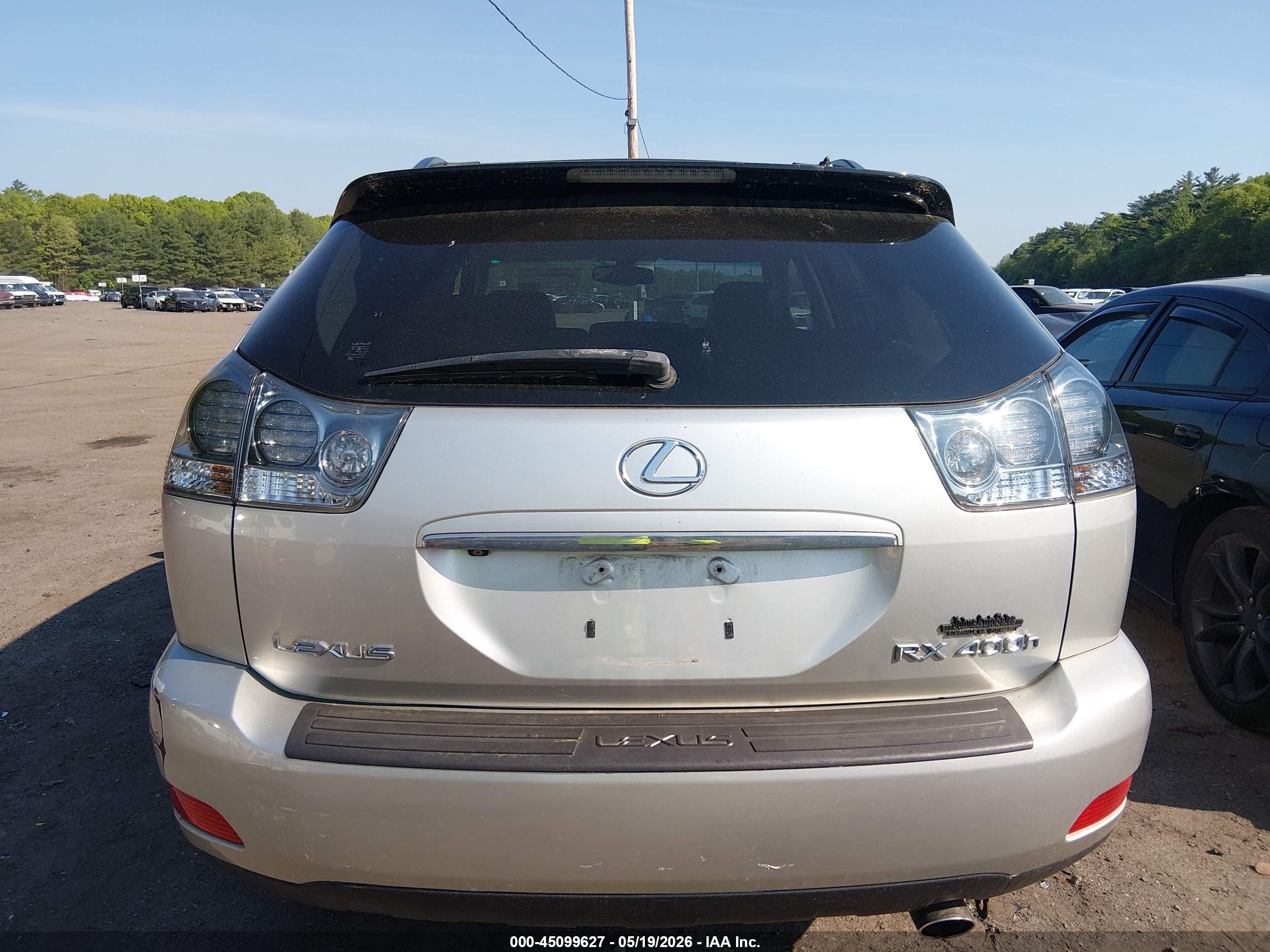 2006 Lexus Rx 400h Серебряный vin: JTJHW31U860045732